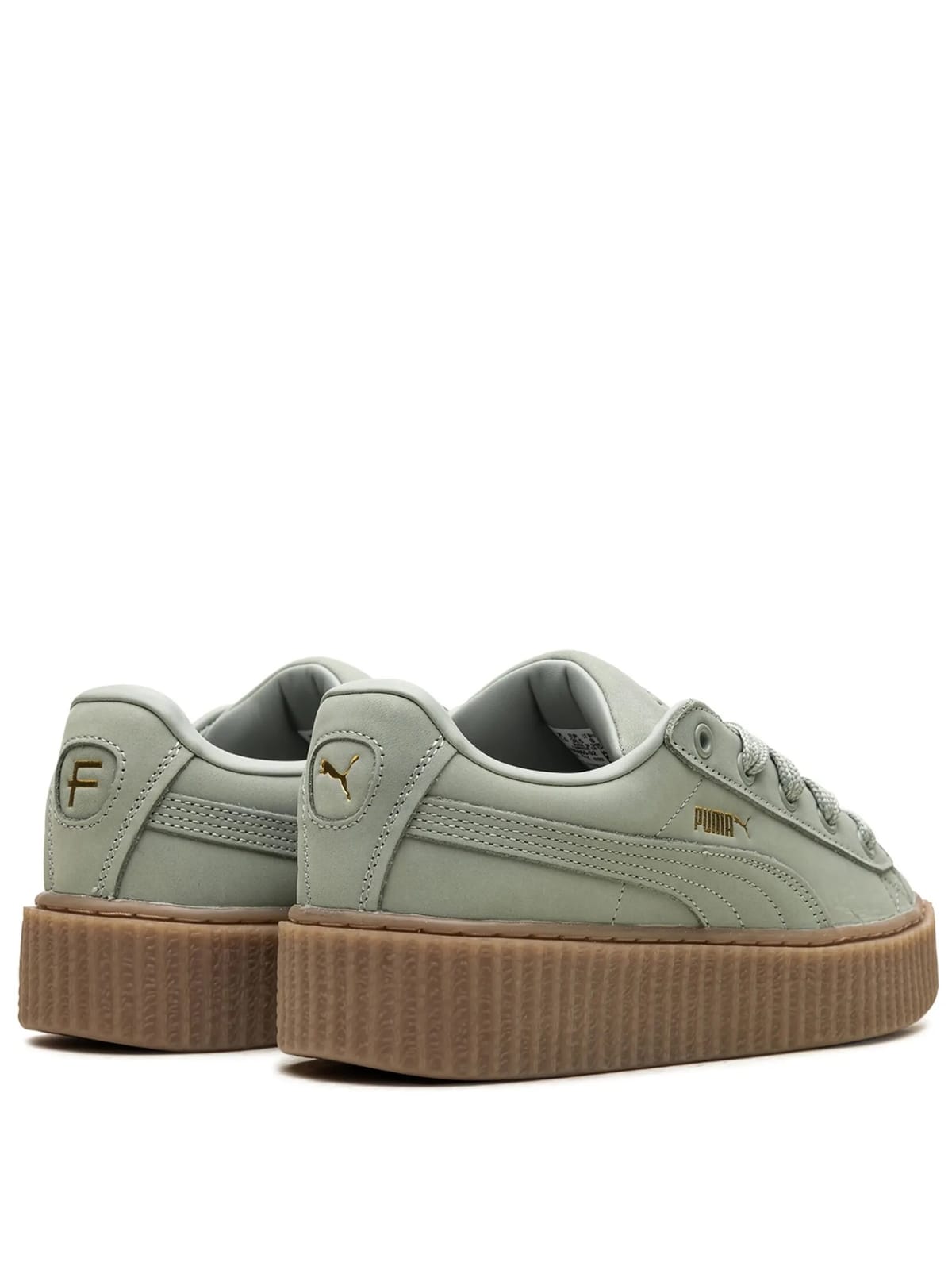Puma FENTY x PUMA Creeper Phatty Earth Tone Green Fog-Gold Gum (UK 5 / EUR 38 / US 6) - Photo 5