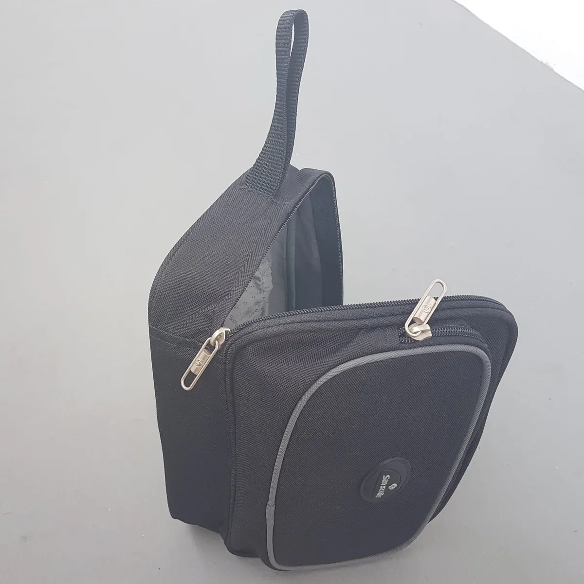Samsonite Original Samsonite 225 Series AIRSTOP Plus Lucid Pouch, Cool Black Clutch, Cosmopolitan, Intricate Design, Satchel Bag, Side Handle, Luxury Lifestyle, Travel Organizer, Pop Culture, Sophistication, Streetwise, Timeless Appeal, Cult Street Fashion - Photo 8