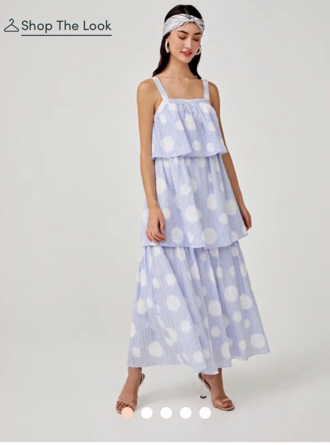 Love Bonito Ainsley Tiered Maxi Dress