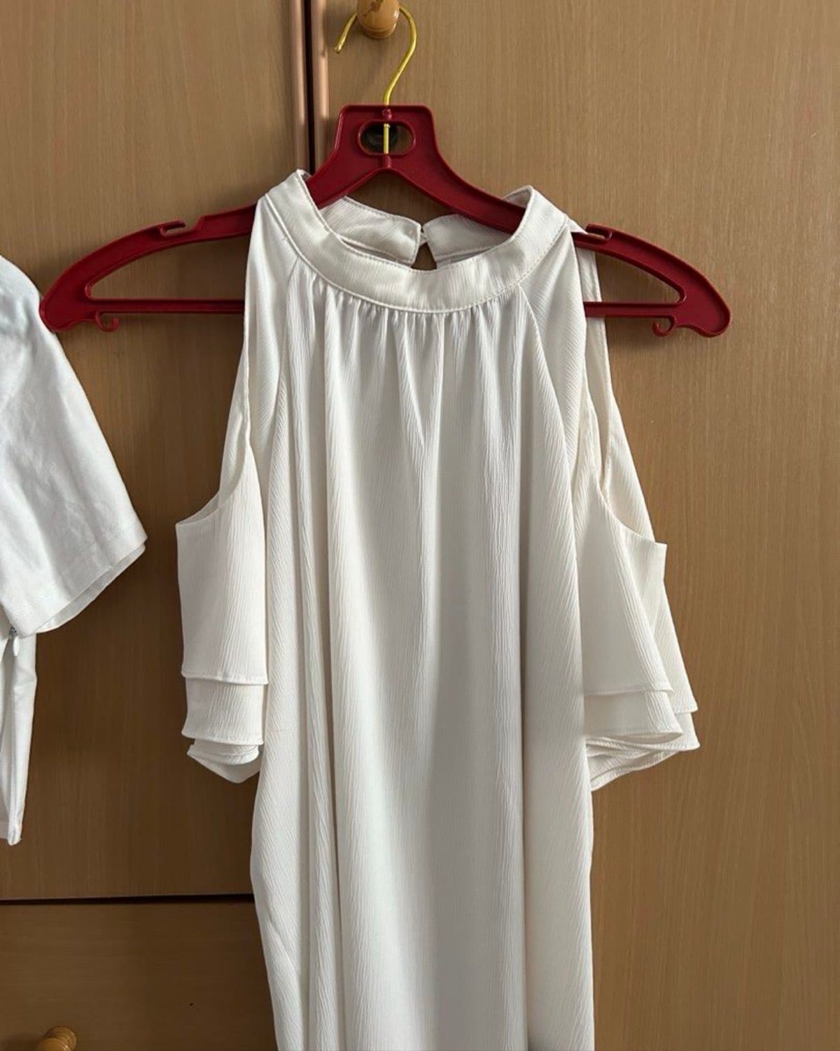 Shein Ladies Off Shoulder White Top
