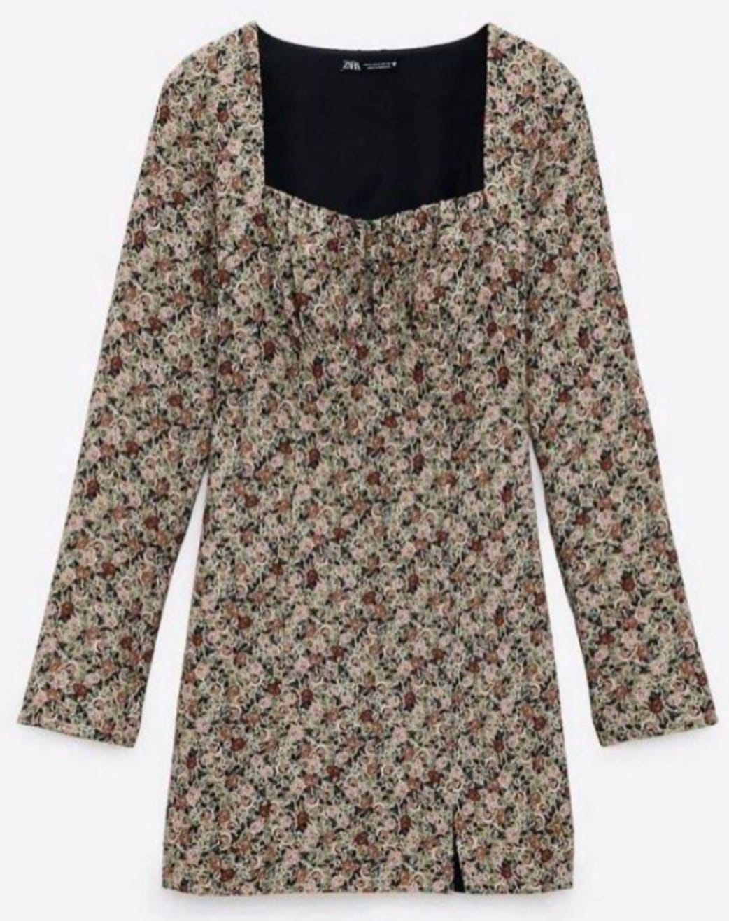 Zara ZARA Floral Print Dress (M) - Photo 2