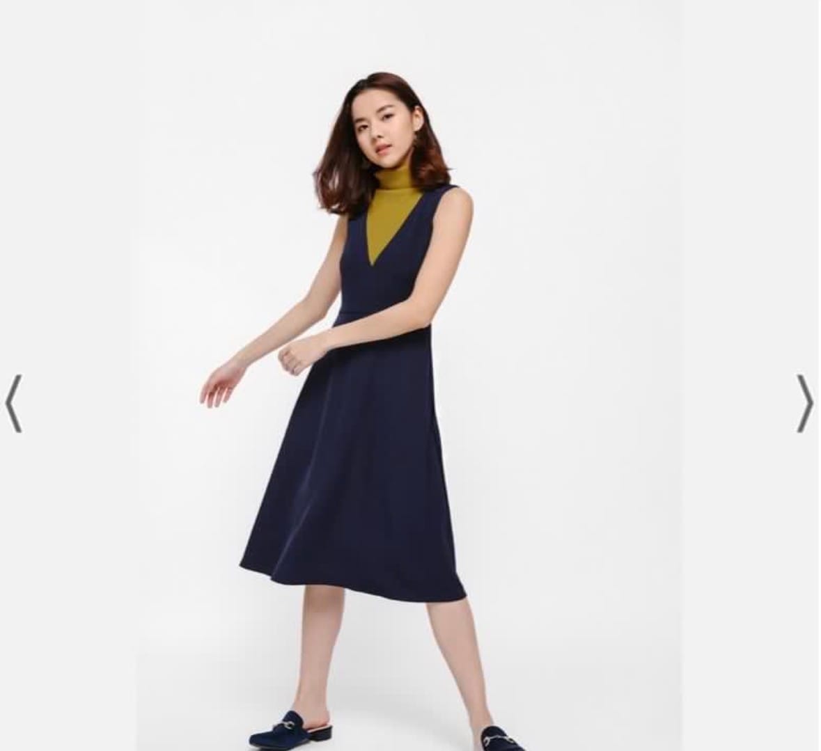 Love, Bonito Love, Bonito Colourblock Midi Dress - XS - Photo 3
