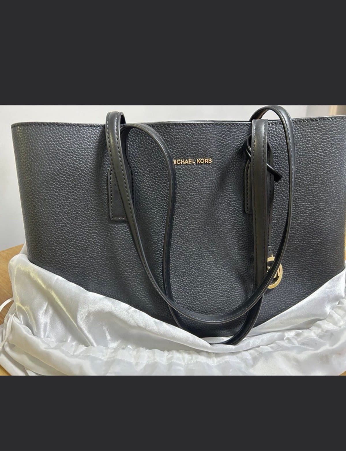 Michael Kors  Michael Kors Black Tote Bag