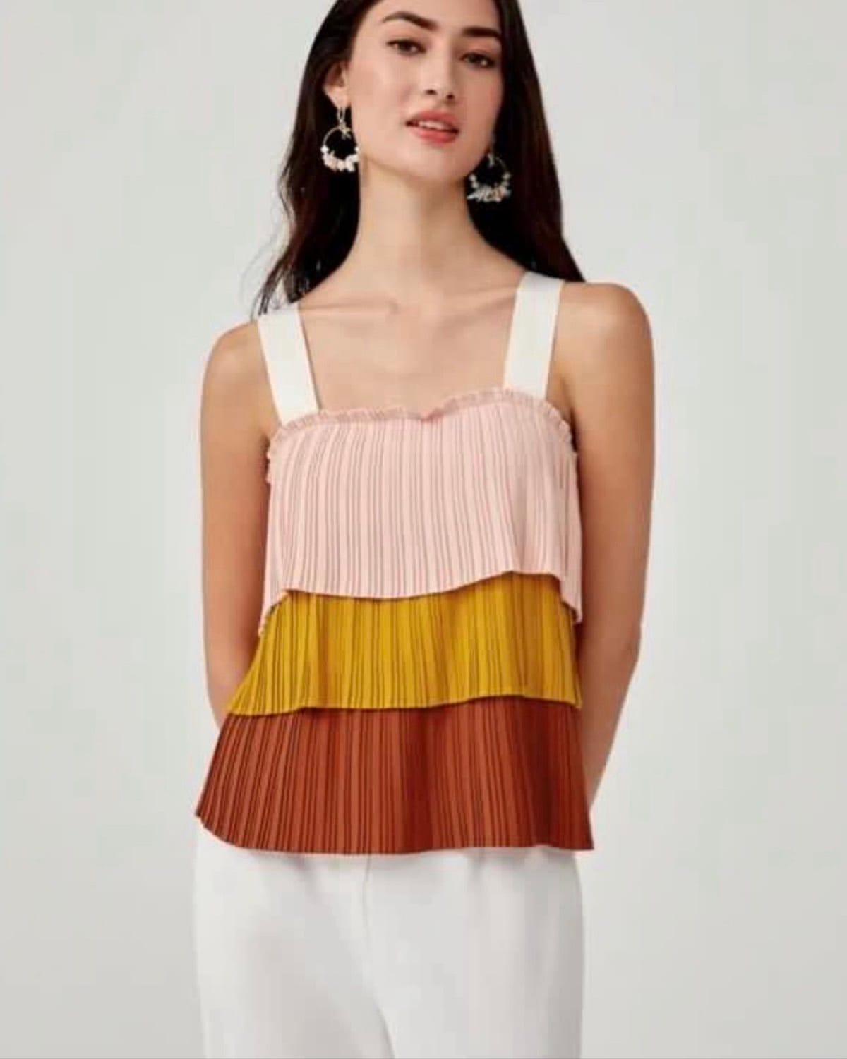 Love Bonito Connie Tiered Camisole Top