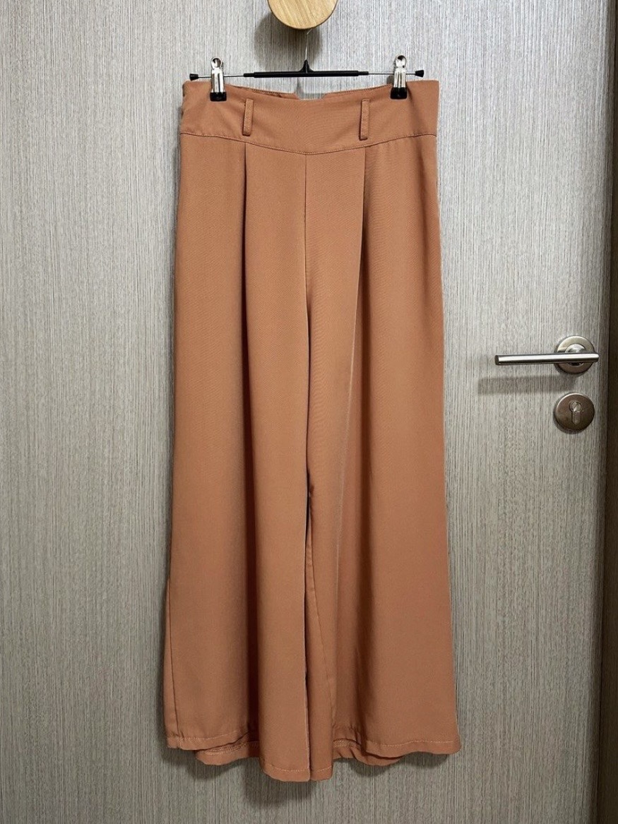 Orange Brown Pants