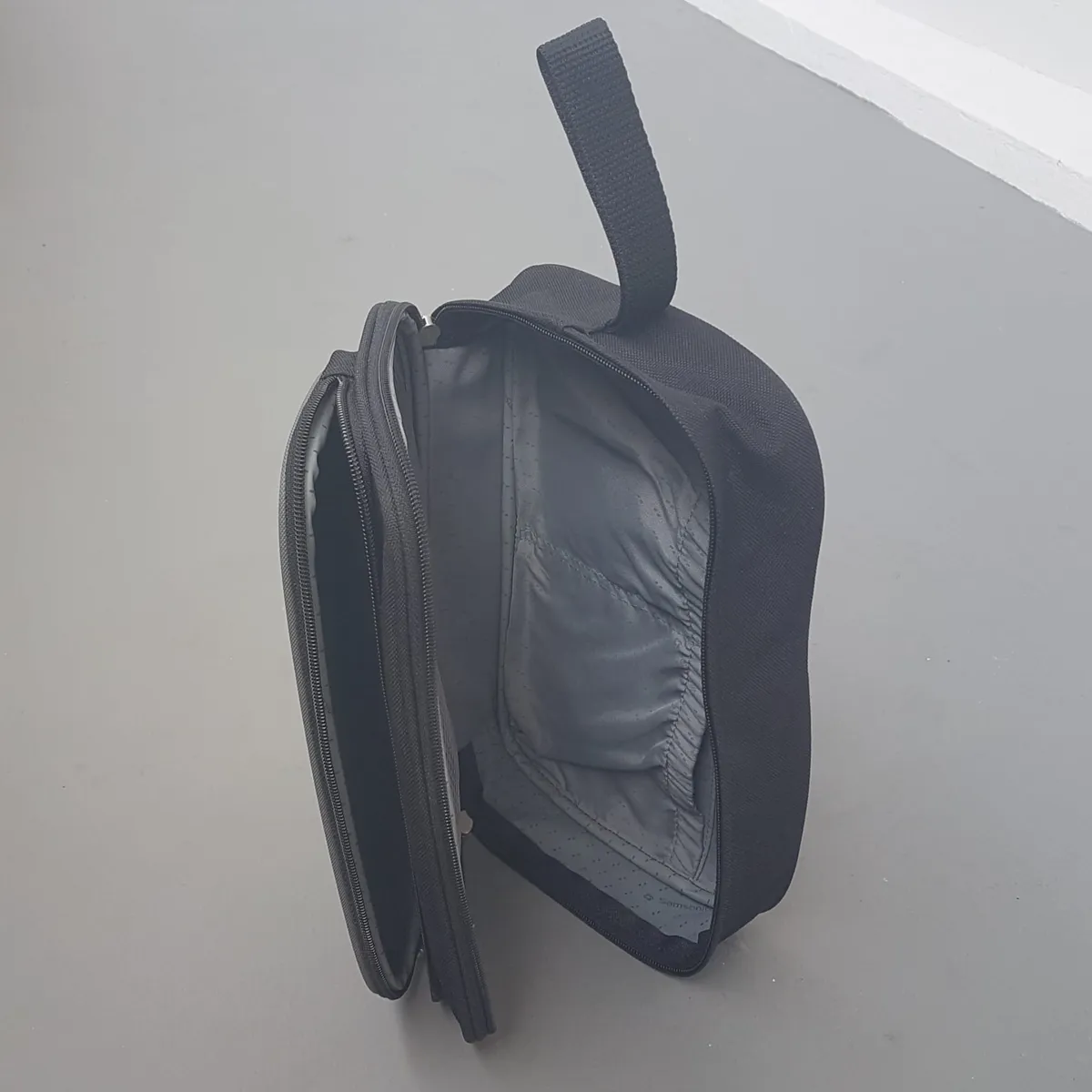 Samsonite Original Samsonite 225 Series AIRSTOP Plus Lucid Pouch, Cool Black Clutch, Cosmopolitan, Intricate Design, Satchel Bag, Side Handle, Luxury Lifestyle, Travel Organizer, Pop Culture, Sophistication, Streetwise, Timeless Appeal, Cult Street Fashion - Photo 2