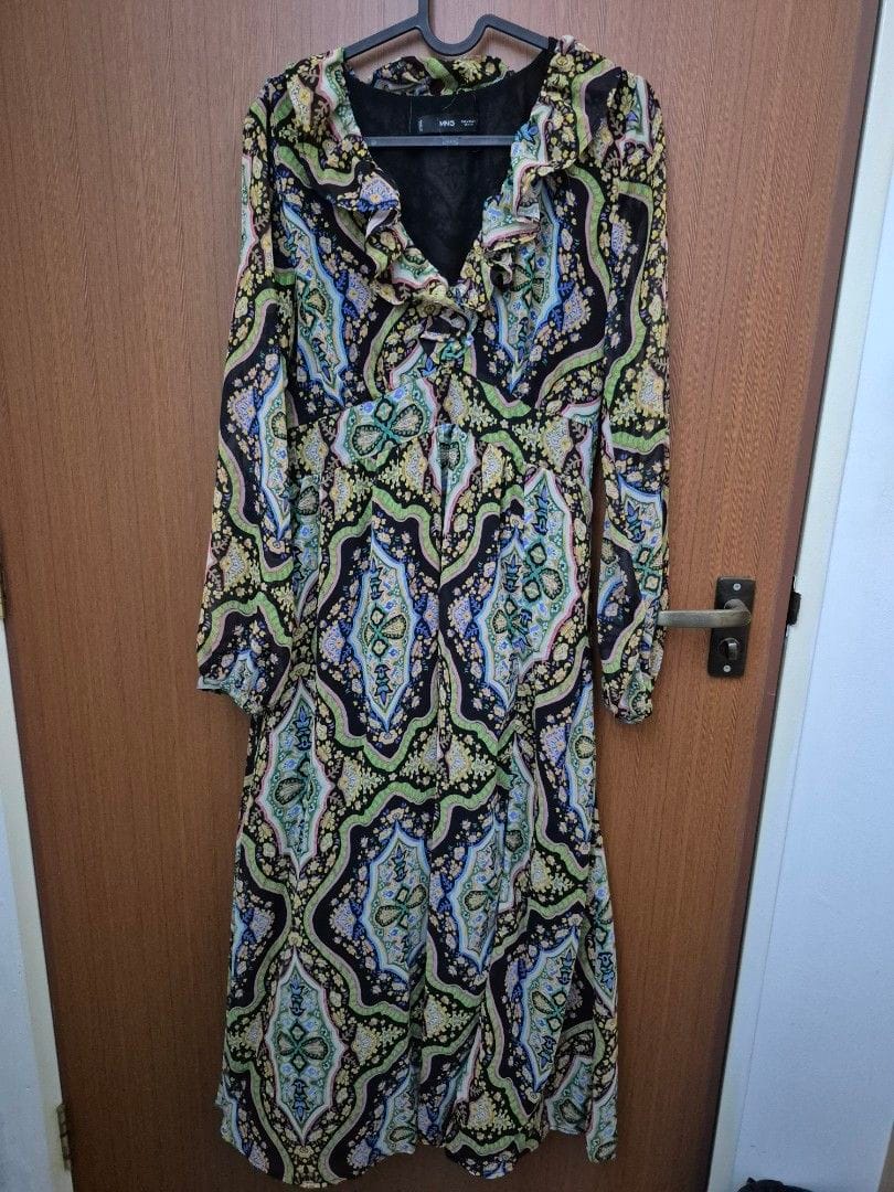 Chic MNG Printed Dress – Size M