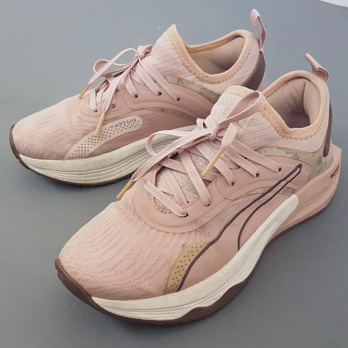 Puma Original PUMA Power XX Nitro Trainers, Designer Sneakers, US 6, UK 3.5, EUR 36, CM 22.5, Rose Quartz & Dusty Plum Model, Running Shoes, Cosmopolitan, Timeless Appeal, Urban Style, Sophistication, Streetwise, Pop Culture, Roadster, Cult Street Fashion - Photo 10