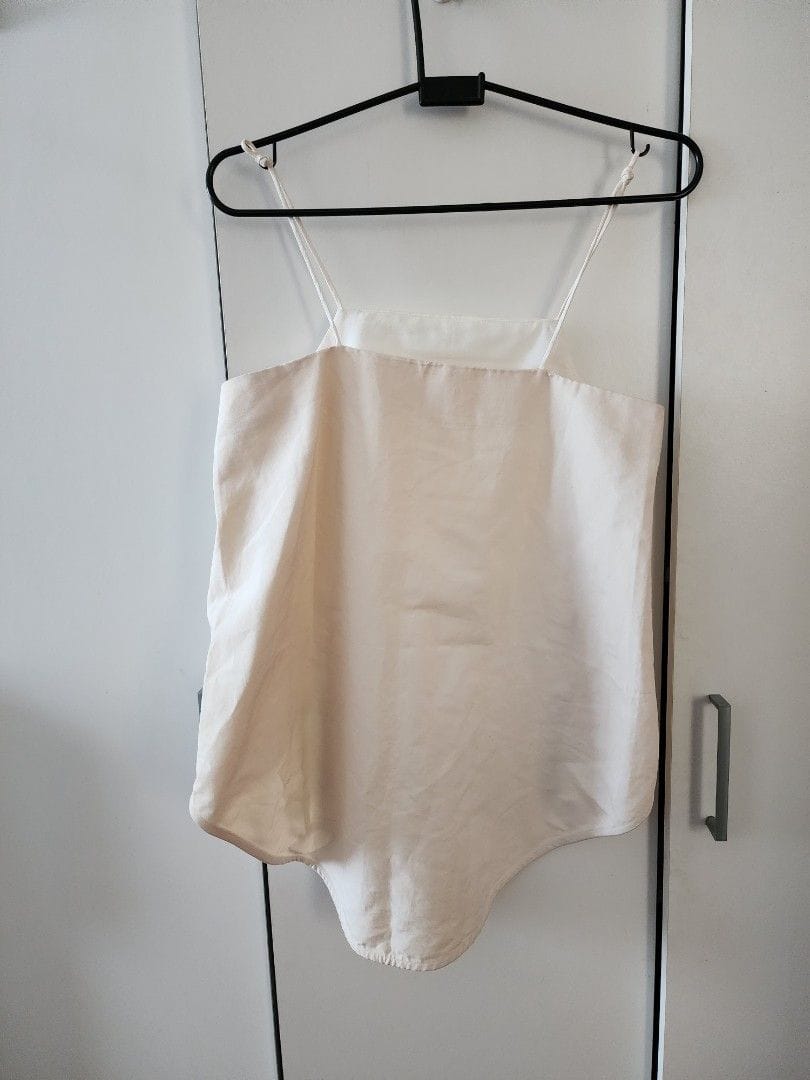Beyond The Vines Beyond the Vines Beige Spaghetti Strap Top (XS-S) - Photo 6