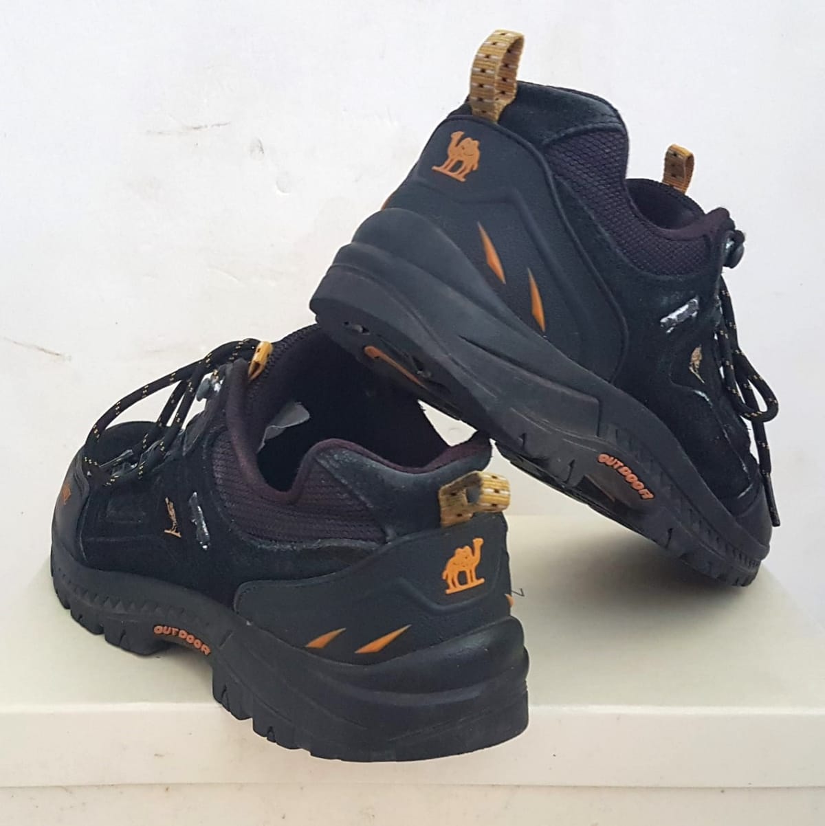 CAMEL, USA Original CAMEL Adventure Shoes, Cool Black Hiking Boots, Cosmopolitan, US 8.5, UK 7.5, EU 41.5, Sleek Black Designer Shoes, Sophistication, Pop Culture, Roadster, Urban Style, Timeless Appeal, Backpackers, Cult Street Fashion, Streetwise, Outdoor Gear - Photo 4