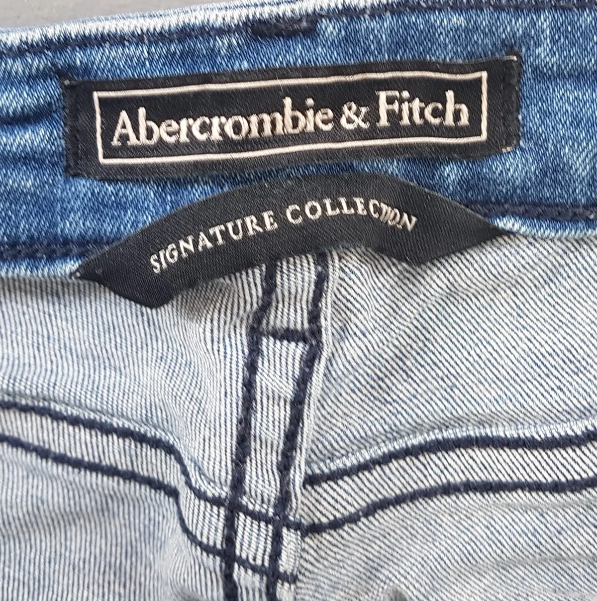 Abercrombie Original Abercrombie & Fitch Denim Jeans, Signature Collection, W24, L29, High Rise Super Skinny Jeans, Cosmopolitan, Cool Stretchable Bottoms, AF Bootcut Model, Sophistication, Streetwise, Pop Culture, Hip Hop, Rock Star, Timeless Classic, Urban Style - Photo 6