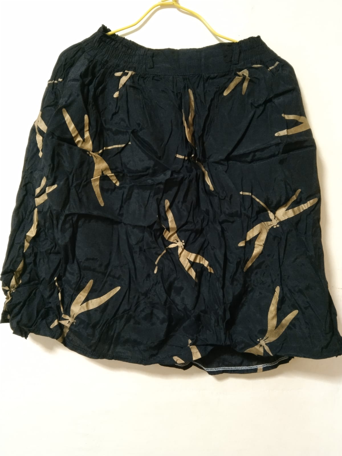 Dragonfly Print Flow Skirt