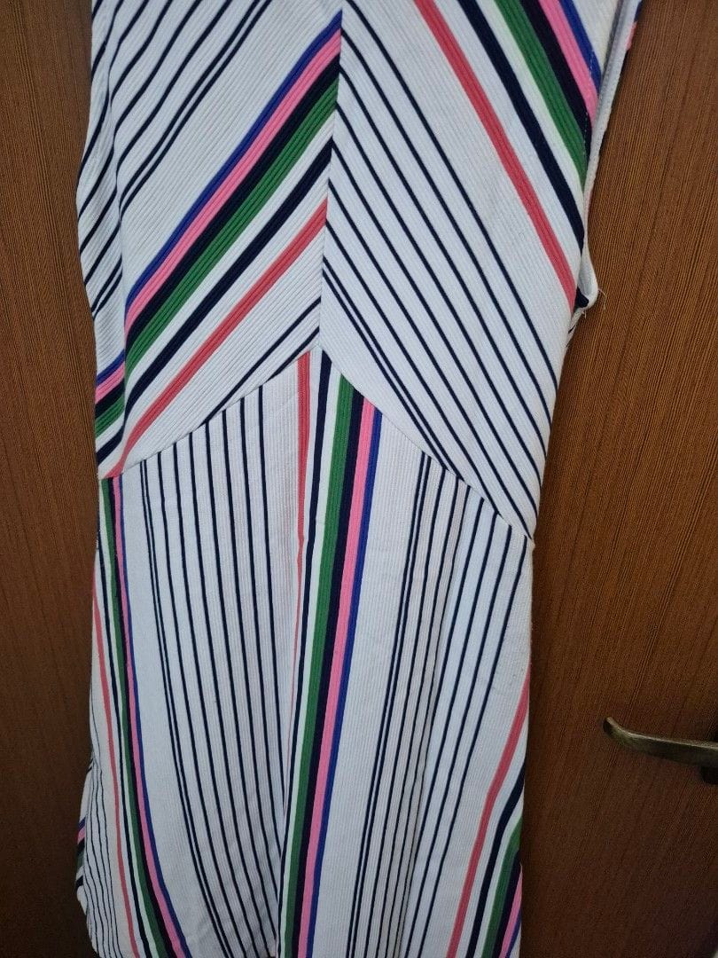 Stradivarius Stradivarius Chic Striped Sleeveless Dress (Size S) - Photo 3