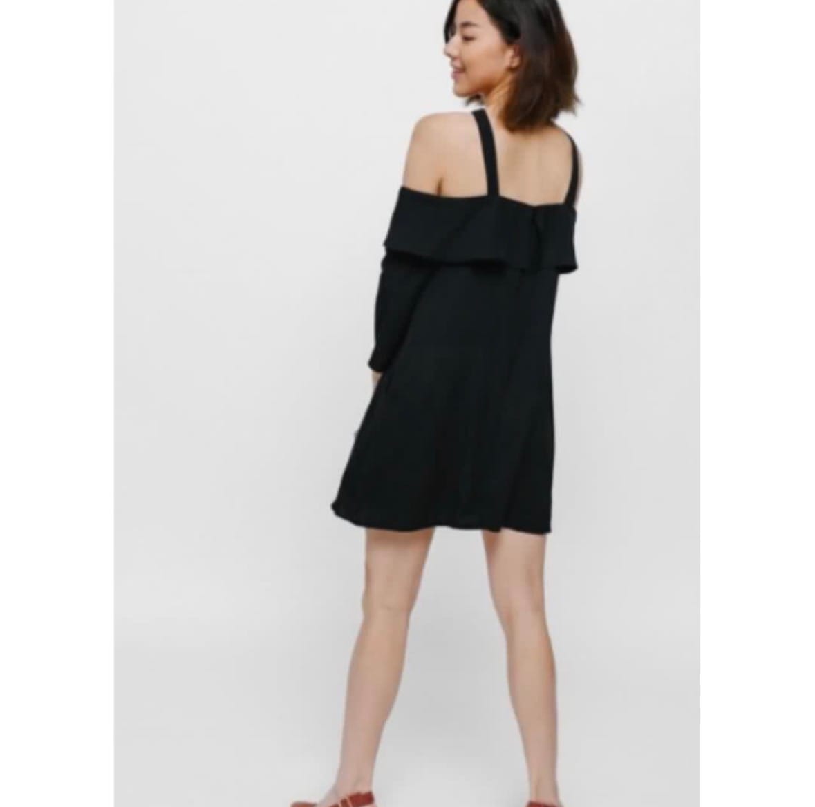Love, Bonito Love Bonito Lime Off-Shoulder Dress XS - Photo 3
