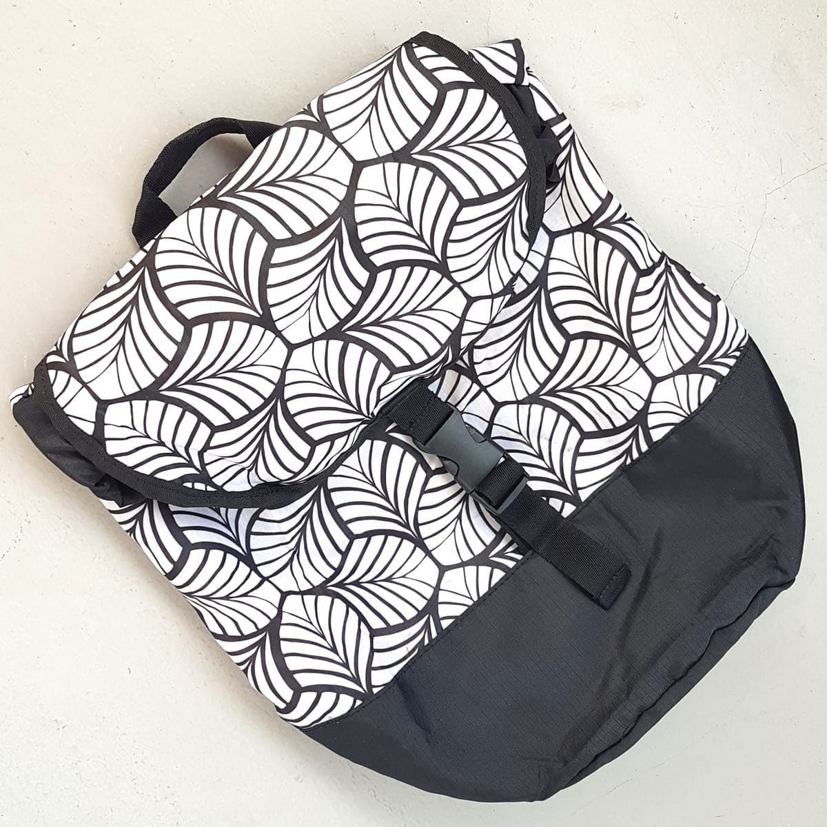Original MILO Backpack, Black & White Rucksack, Cool Nestle Milo Haversack, Cosmopolitan, Sleek Design, Travel Pack, Sophistication, Streetwise, Timeless Appeal, Pop Culture, Cult Street Fashion, Milo Souvenir, Memento, for Hobbyist, Collector