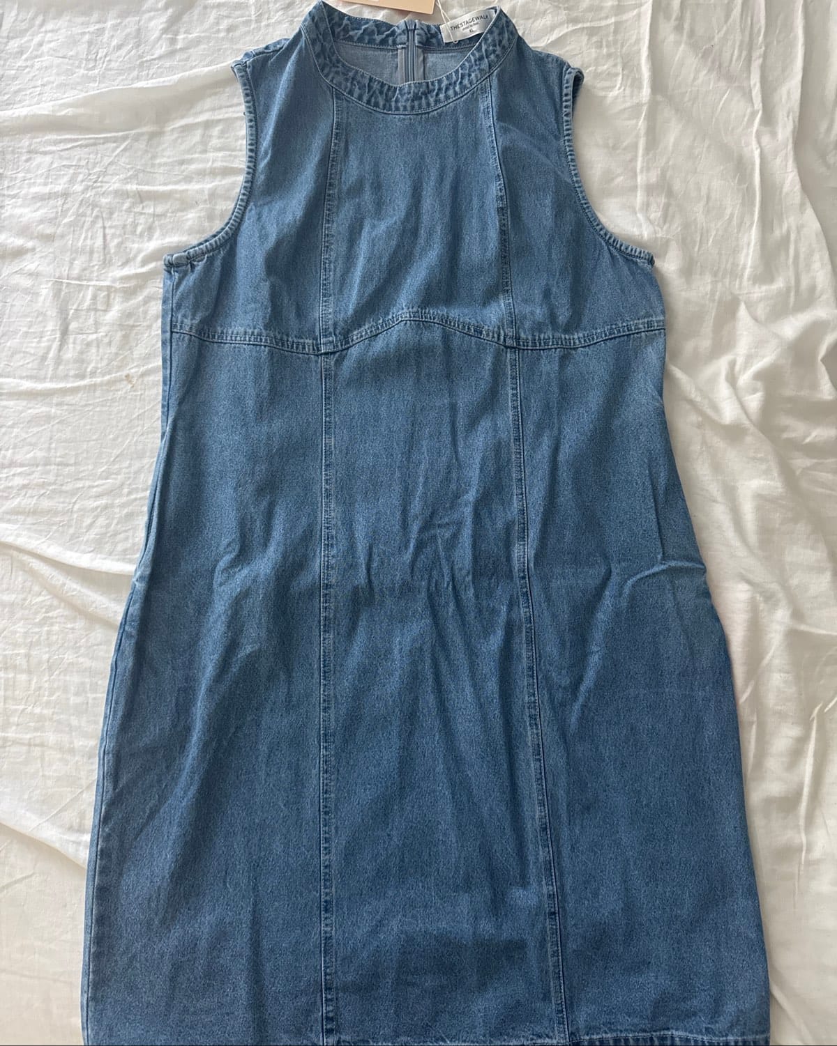 TheStageWalk TheStageWalk Denim Dress XL - Photo 3