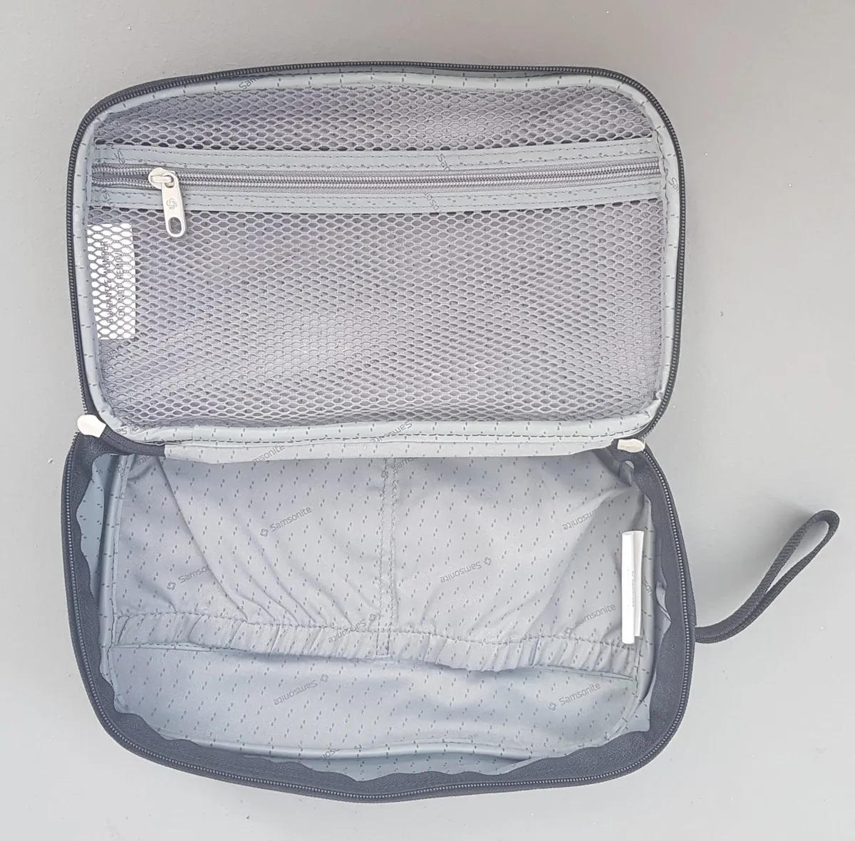 Samsonite Original Samsonite 225 Series AIRSTOP Plus Lucid Pouch, Cool Black Clutch, Cosmopolitan, Intricate Design, Satchel Bag, Side Handle, Luxury Lifestyle, Travel Organizer, Pop Culture, Sophistication, Streetwise, Timeless Appeal, Cult Street Fashion - Photo 6
