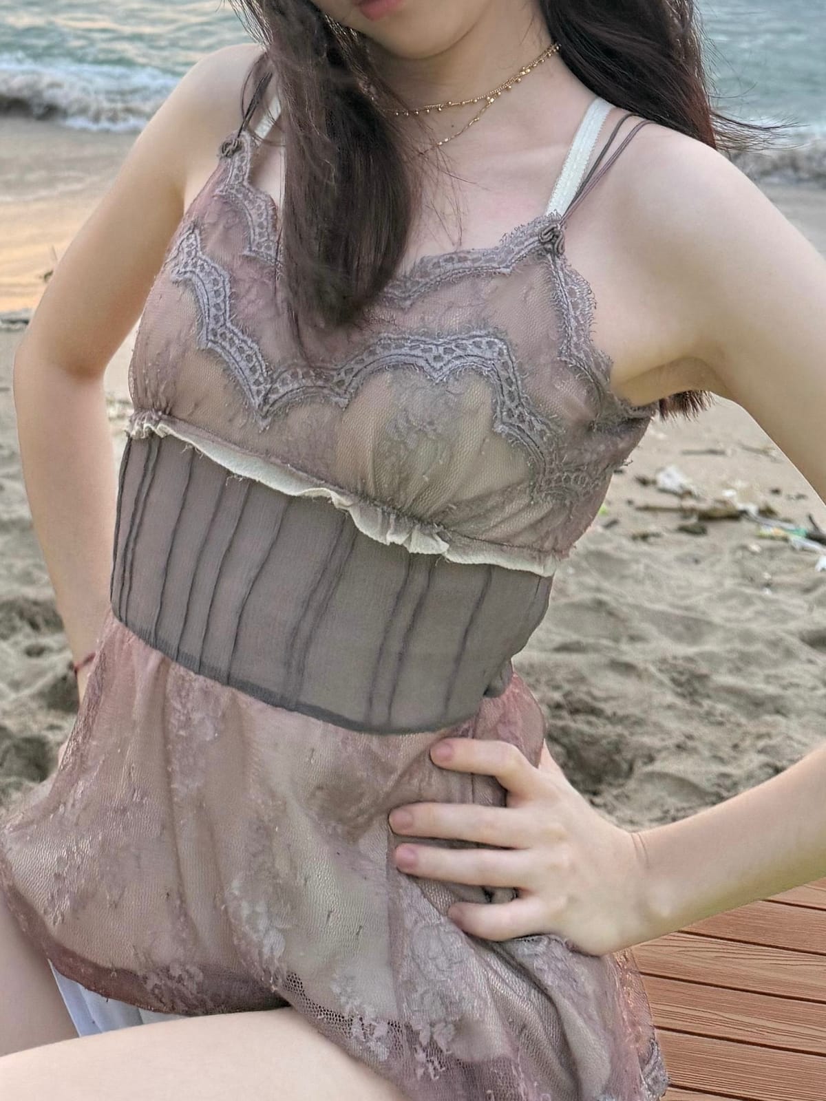 Vintage Vintage lace camisole