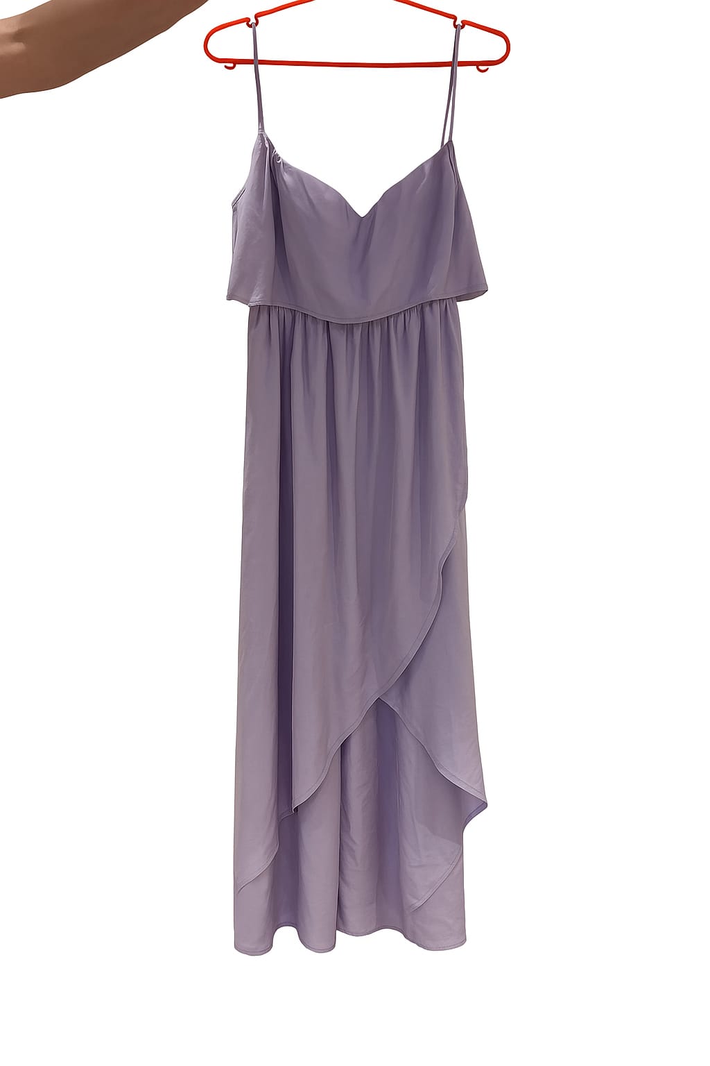 Lavender Flowy Maxi Dress