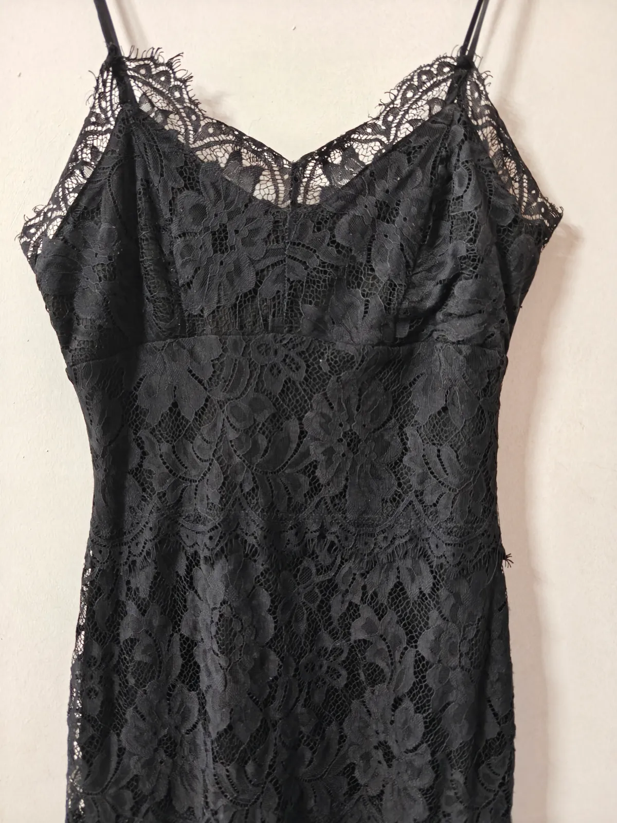 Topshop Chic Black Lace Mini Dress - Photo 2