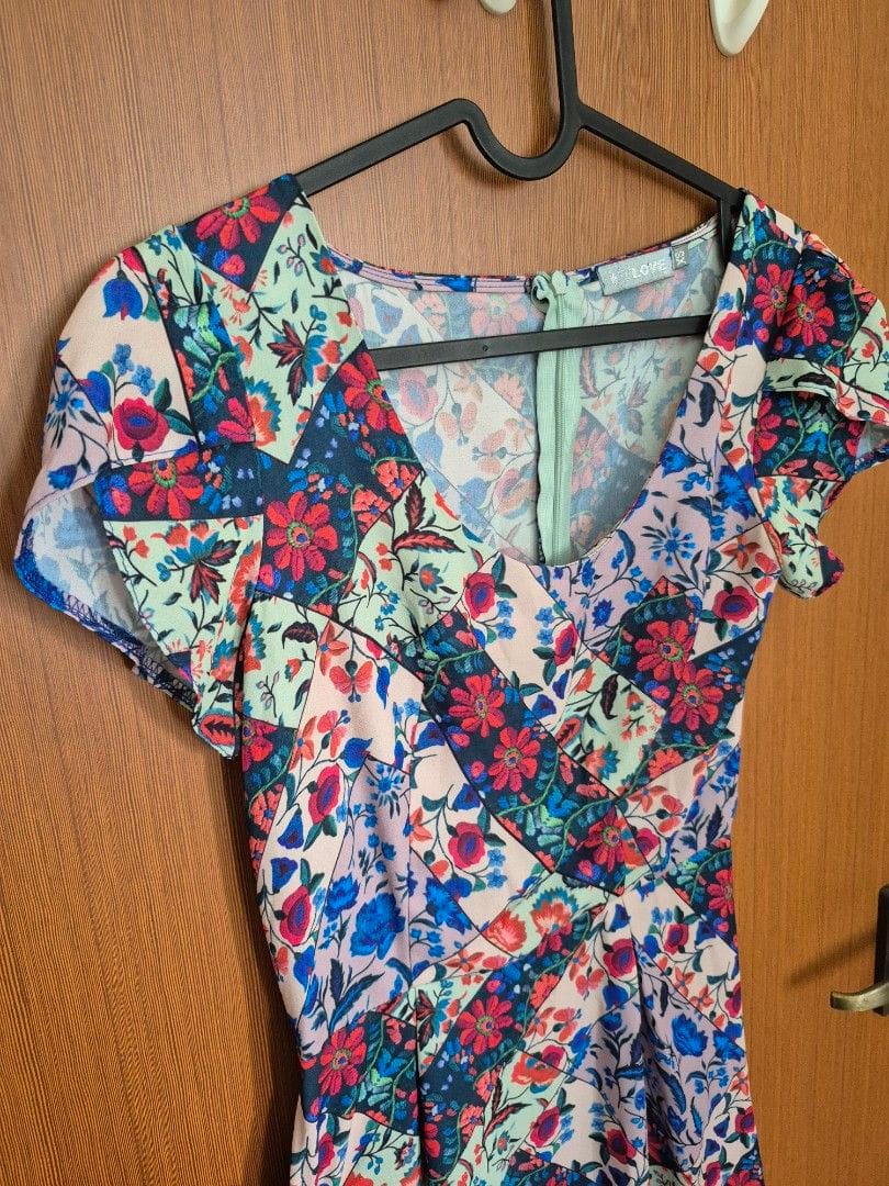 Love (from ASOS) Cute Floral Patchwork Dress - XS (ASOS) - Photo 2