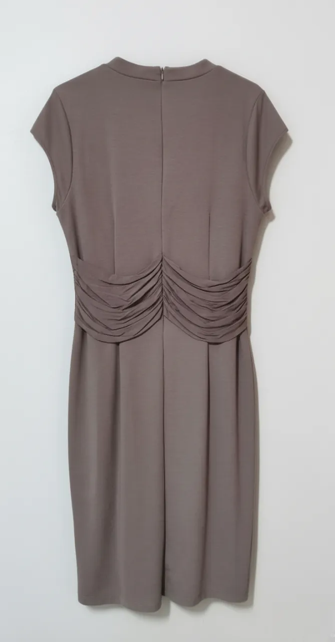 Dorothy Perkins Dorothy Perkins V-Neck Twisted Front Detail Pencil Dress - Photo 2