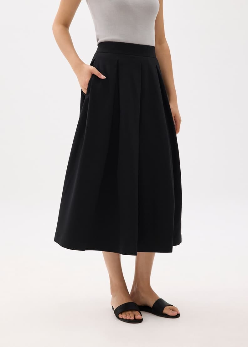 Love, Bonito BNWOT Lara Elastic Reversible Pleated Midi Skirt - Photo 2