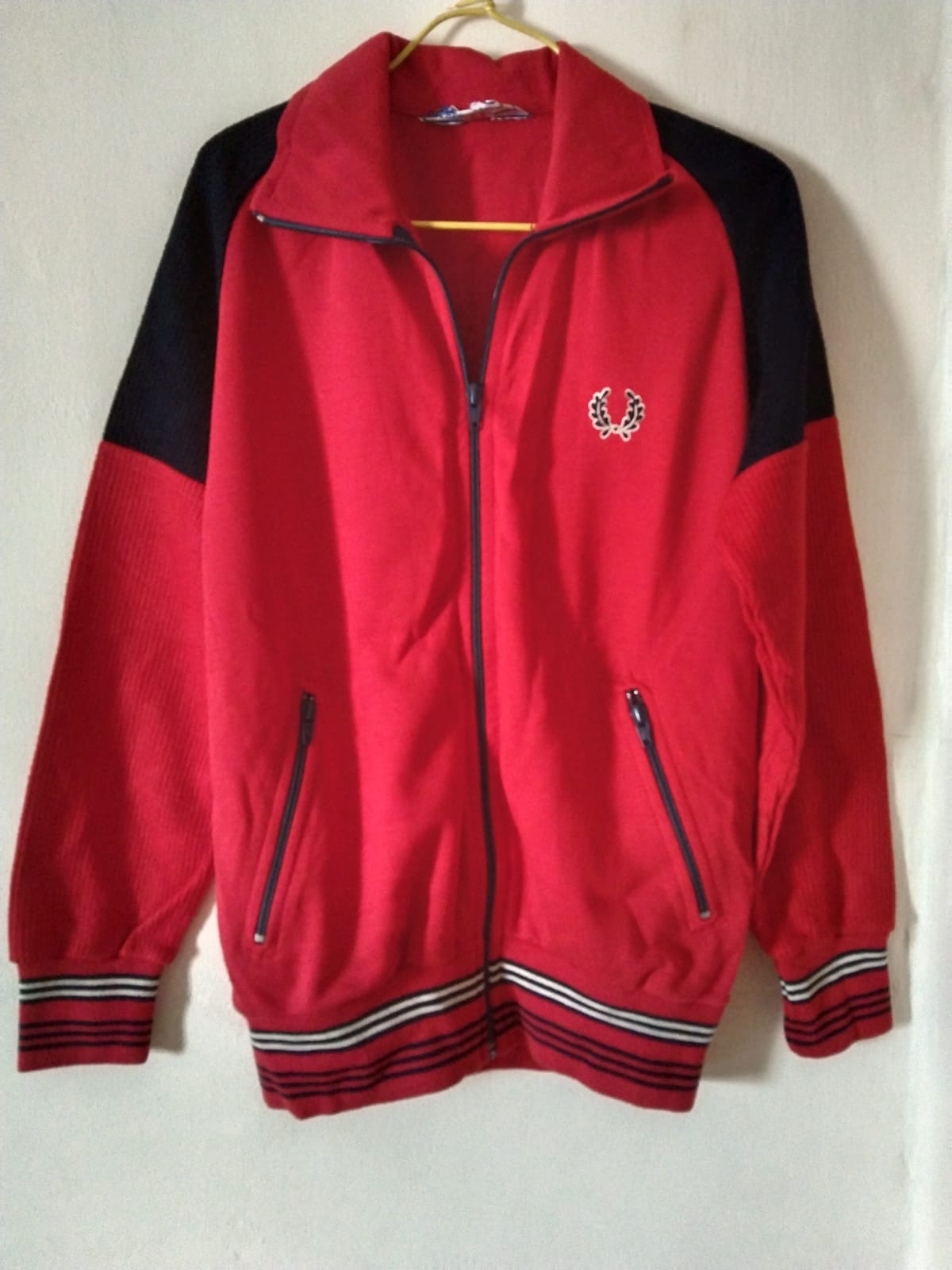 Retro Red Track Jacket