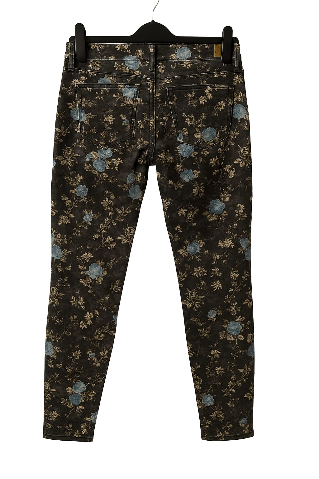 Guess GUESS Kate Skinny Faded Floral Patterned Skinny Jeans (Size 29) - Photo 2