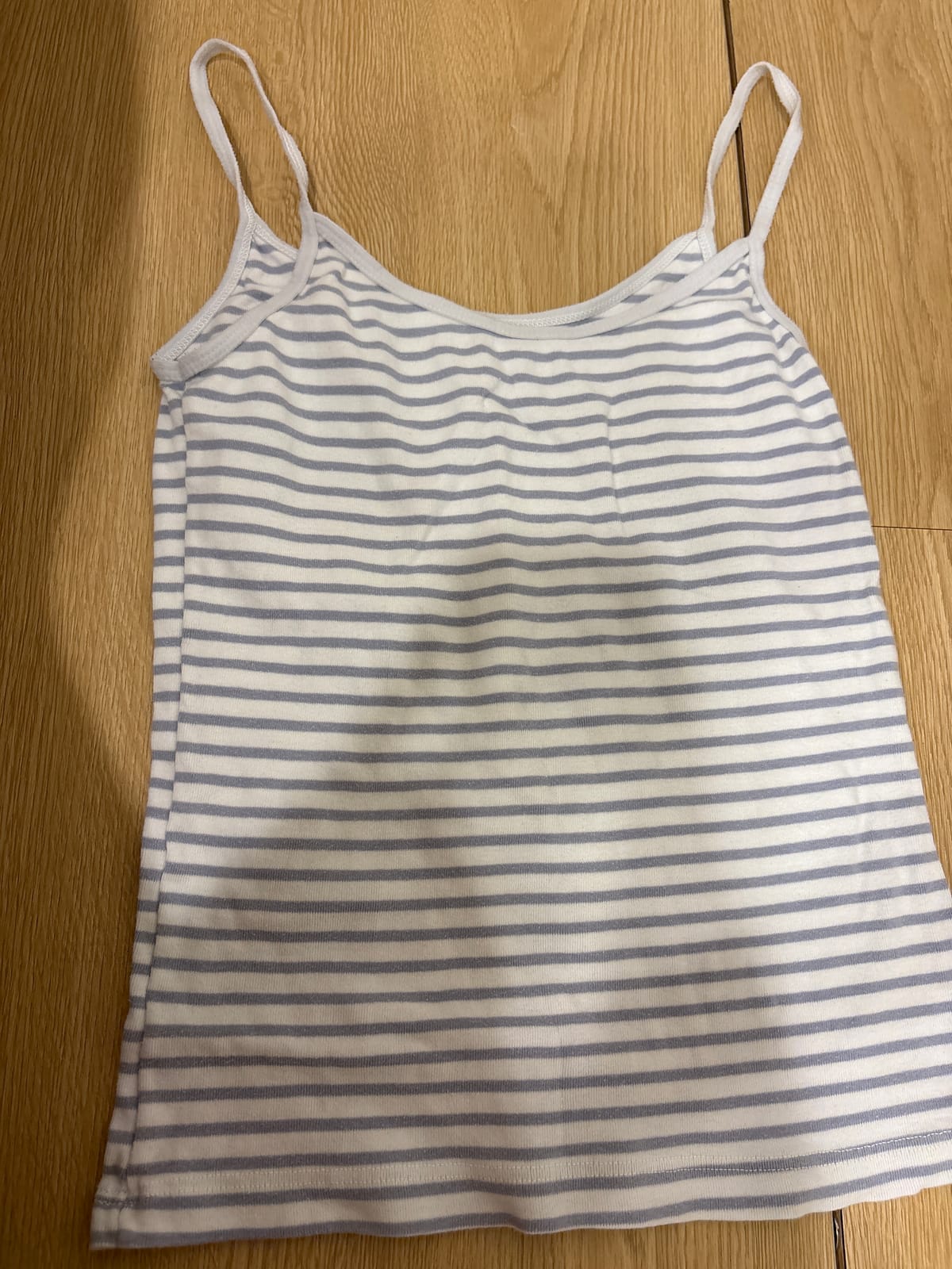 Casual Striped Spaghetti Strap Top