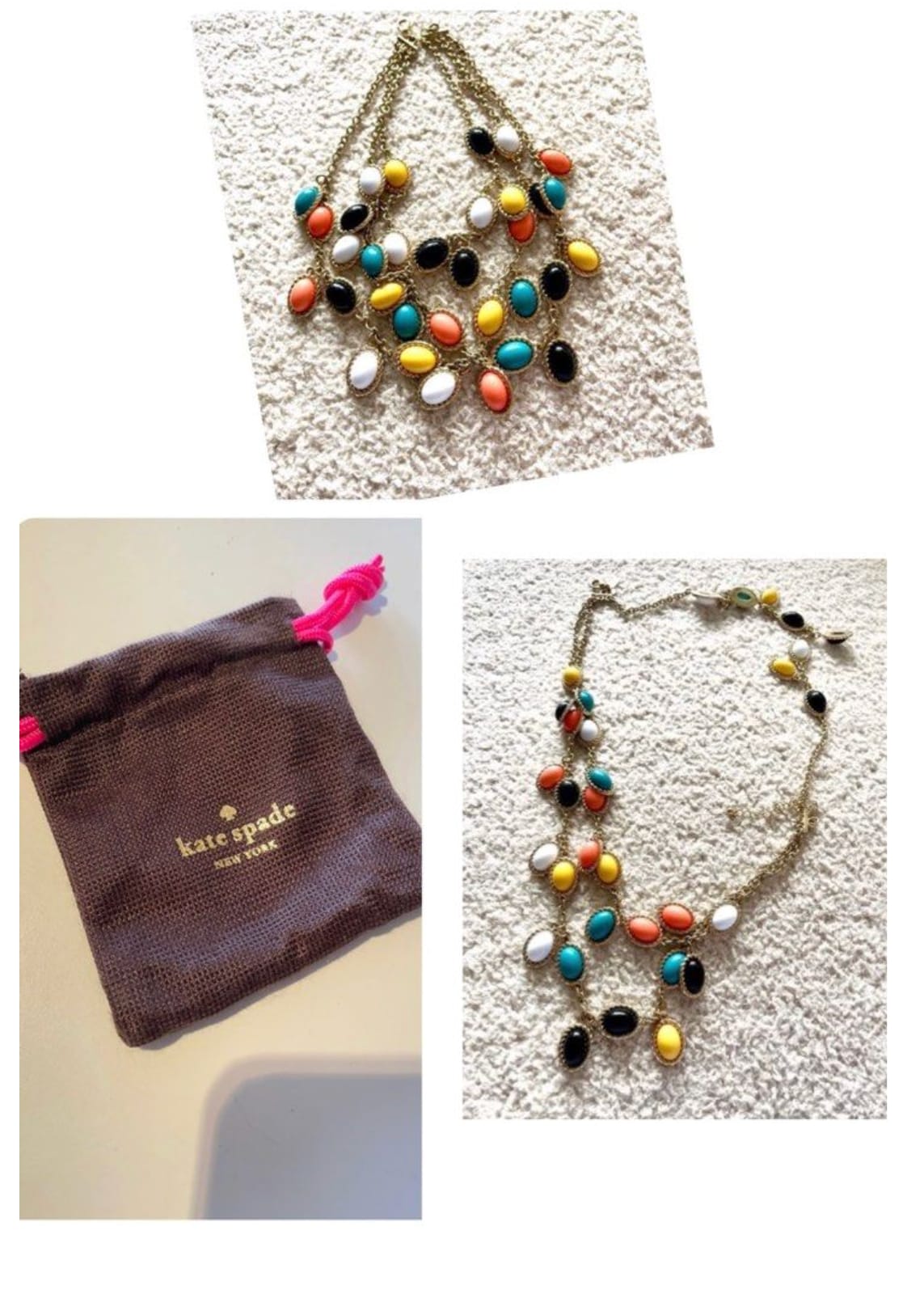 Kate Spade Kate Spade Multicolour Statement Necklace - 2 Way Necklace