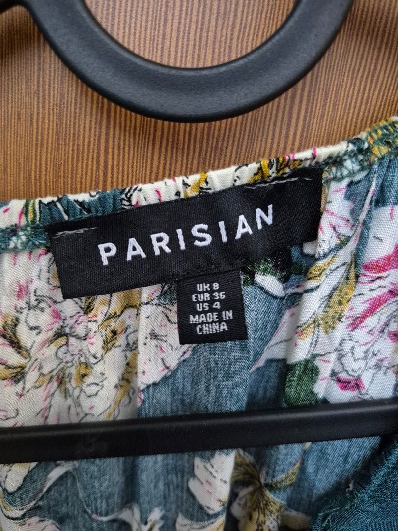 PARISIAN Parisian Floral Dress with Tie Waist - UK 8 - Photo 2