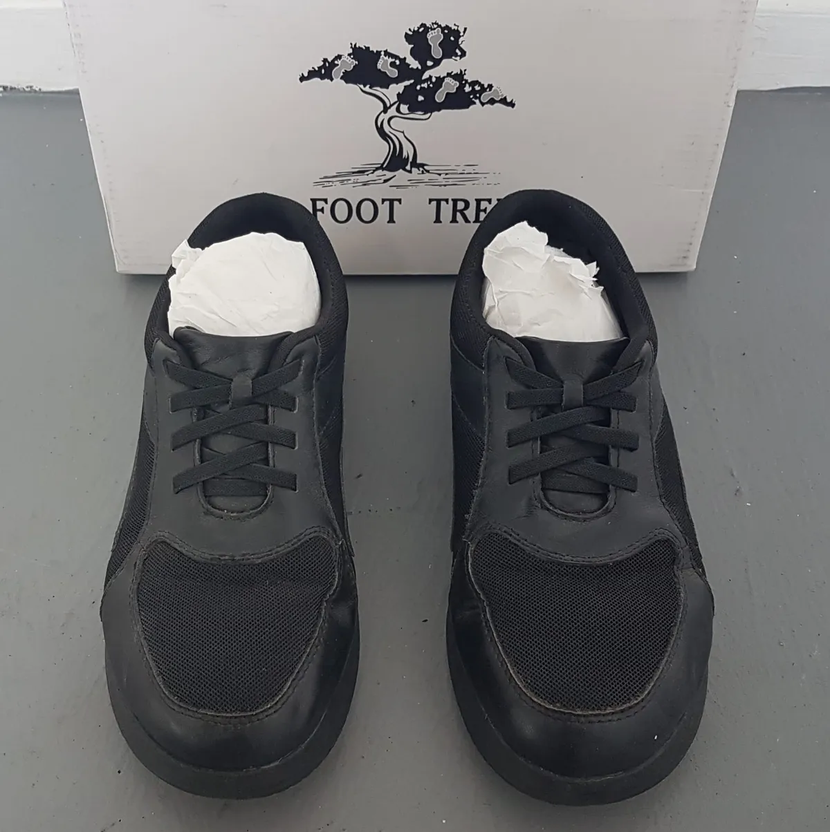 Foot Tree Original FOOT TREE Shoes, Mix of Leather & Mesh Nursing Shoes, US 8, EU 37.5, Black Working Shoes, Cosmopolitan, Comfortable Footwear, Slip-On, Pharmacy, Retail, Hospitality, Healthcare, Timeless Classic, Sophistication, Cult Street Fashion, Urban Living - Photo 2