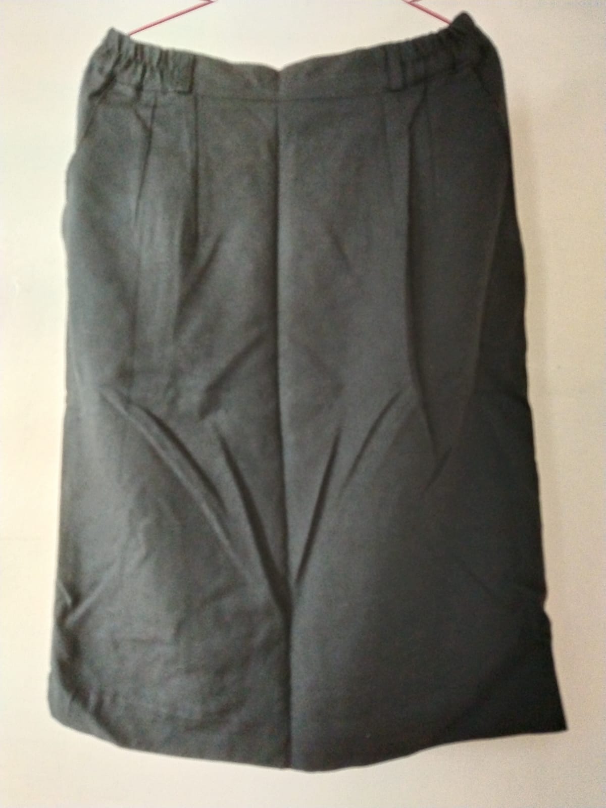 Classic Grey Midi Skirt