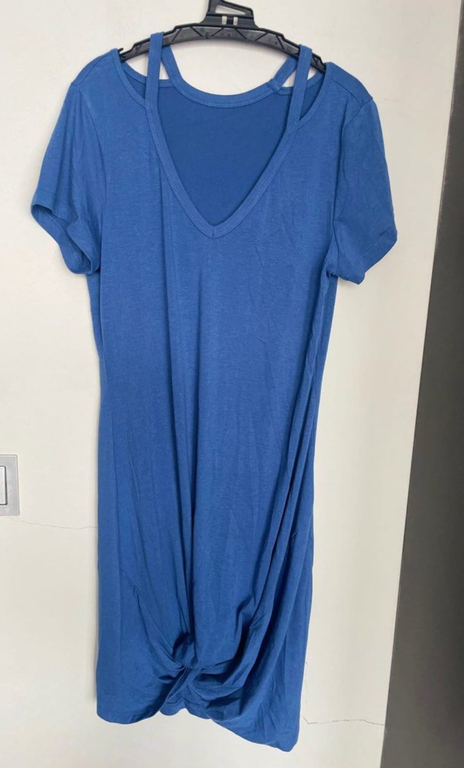Chill Blue Knot Dress