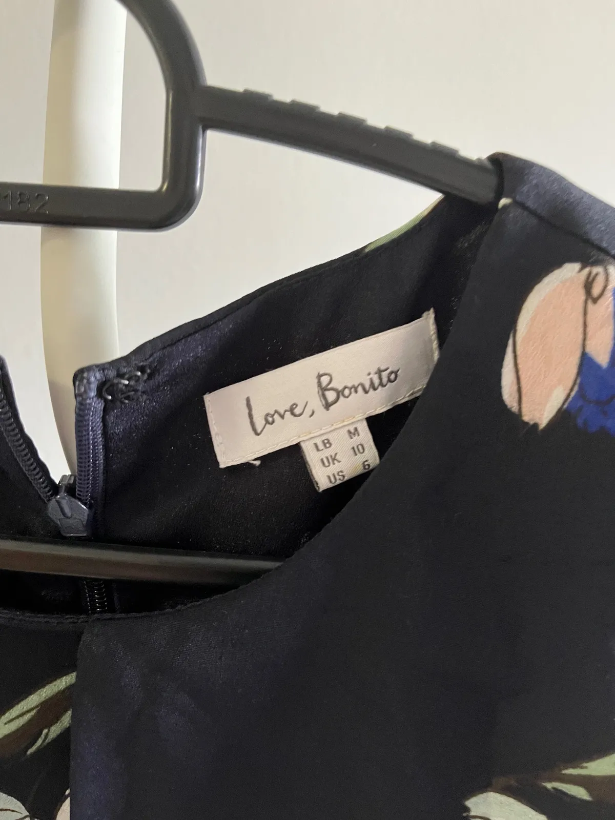 Love, Bonito Love Bonito Blue Floral Midi Dress - Photo 2