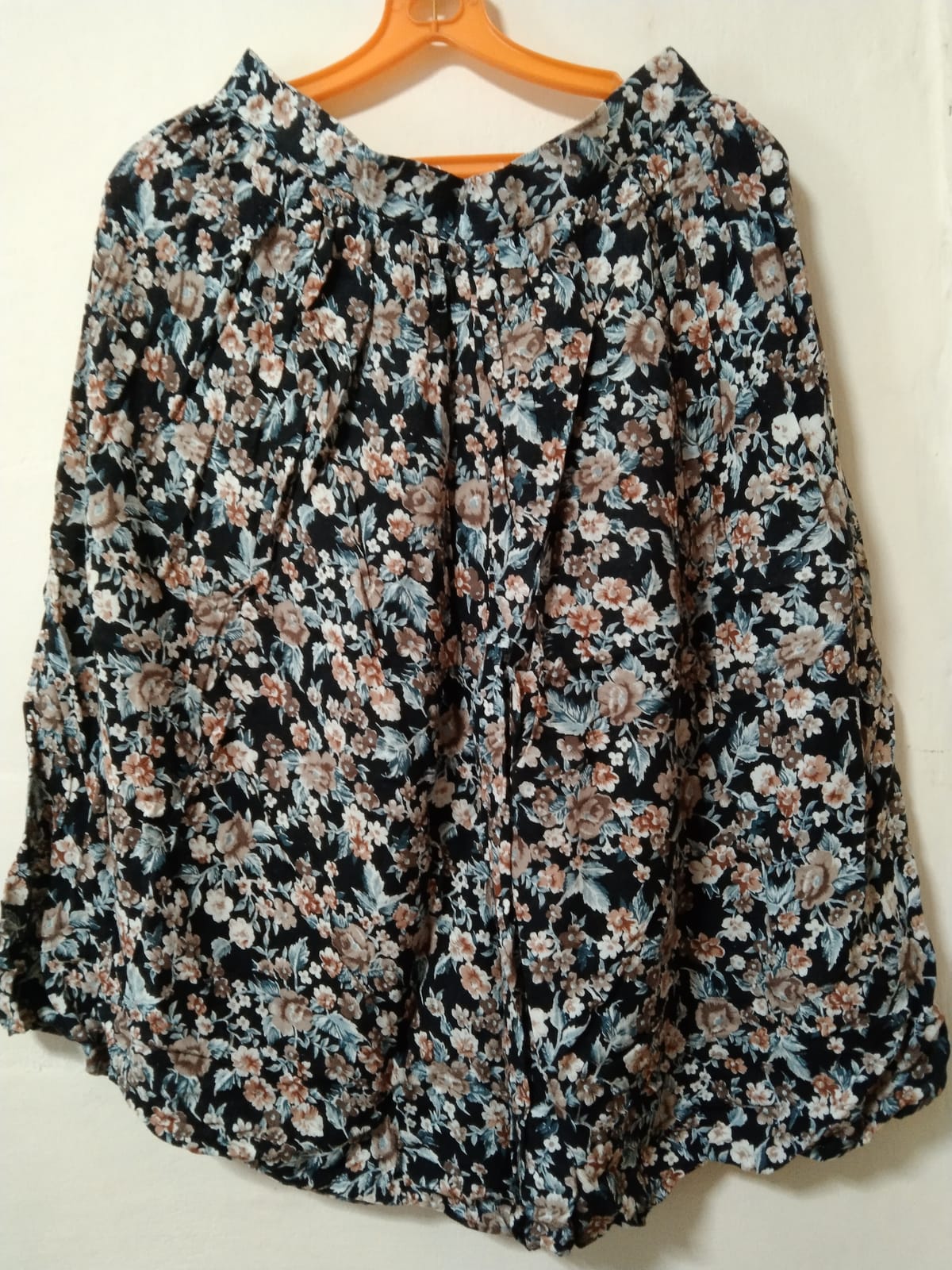No Brand  Chic Floral Midi Skirt