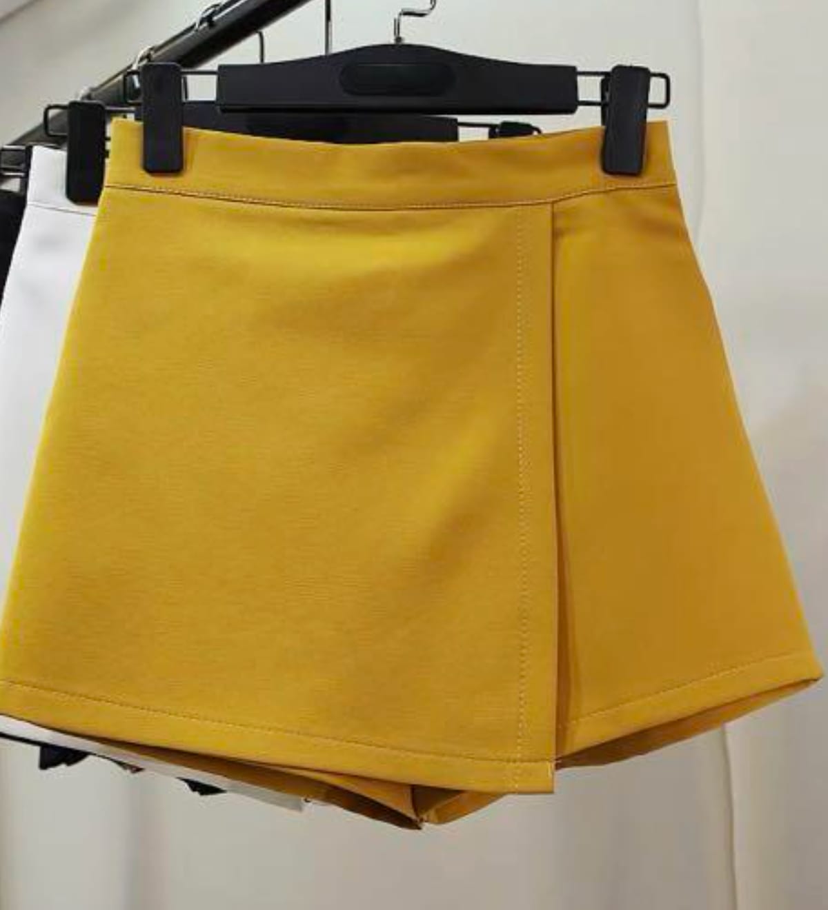 Vibrant Mustard Skort