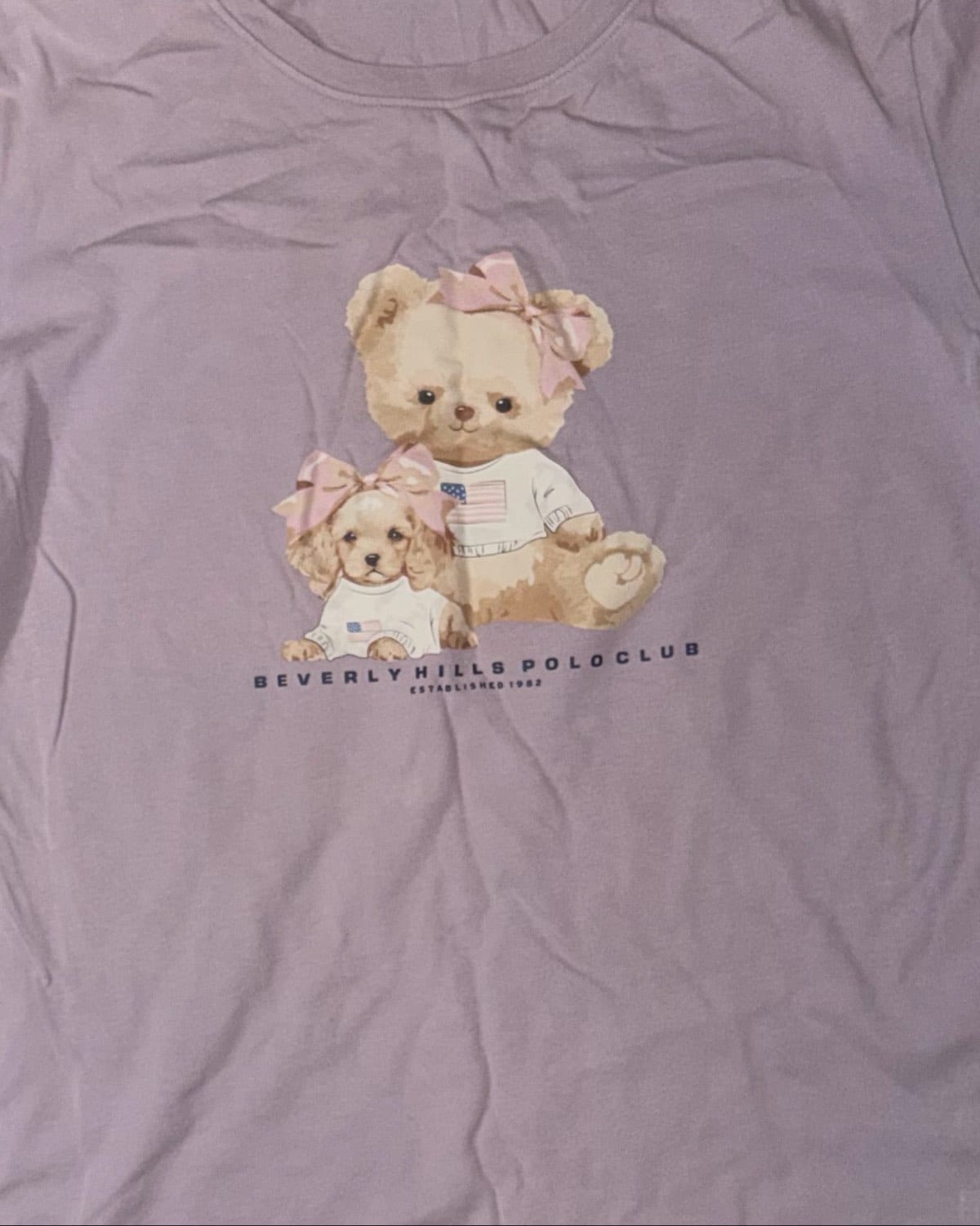 Beverly Hills Polo Club Cute Teddy Beverley Hills Graphic Tee - Photo 2