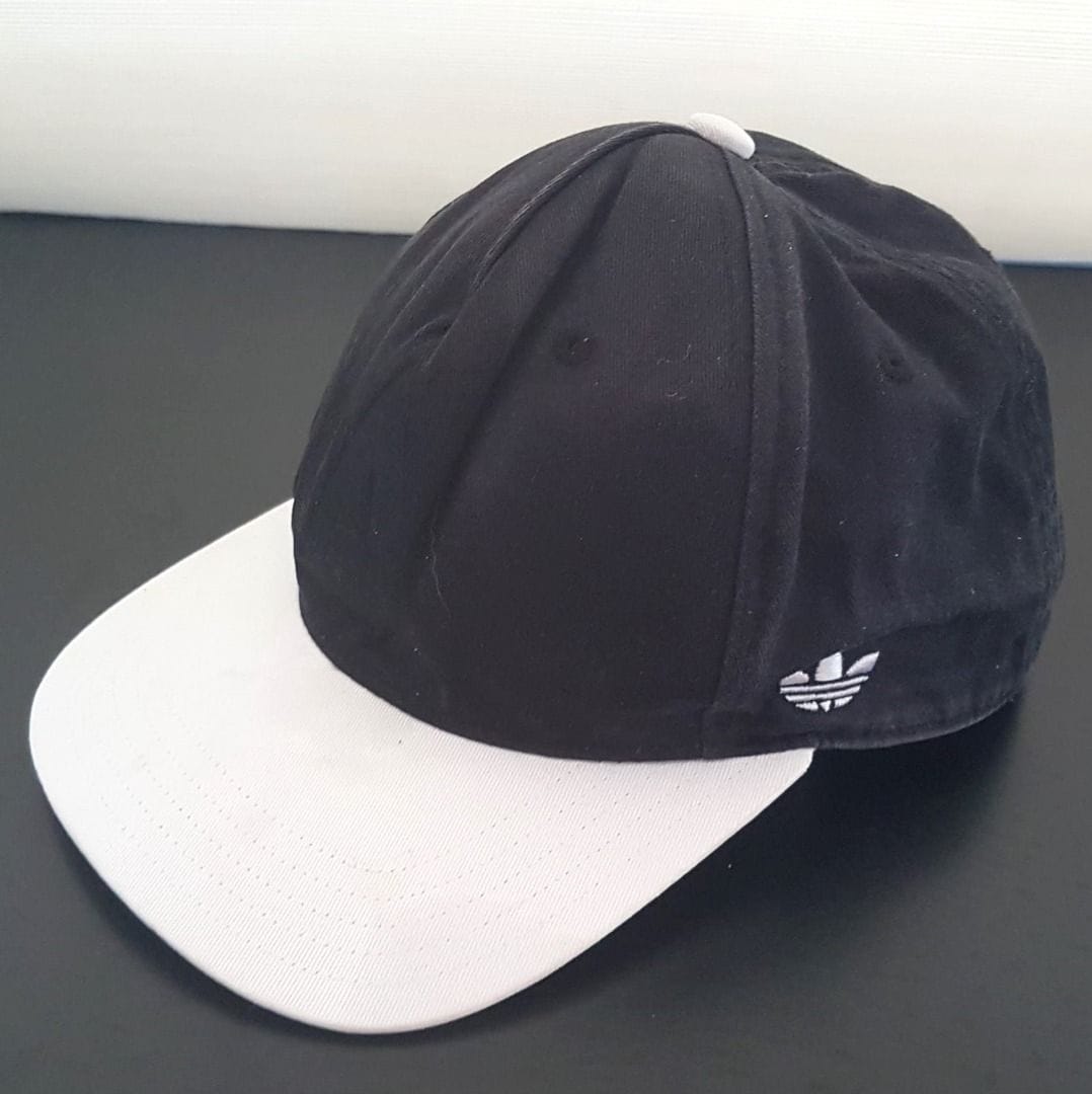 Adidas Black & White Baseball Cap - Streetwear Vibes