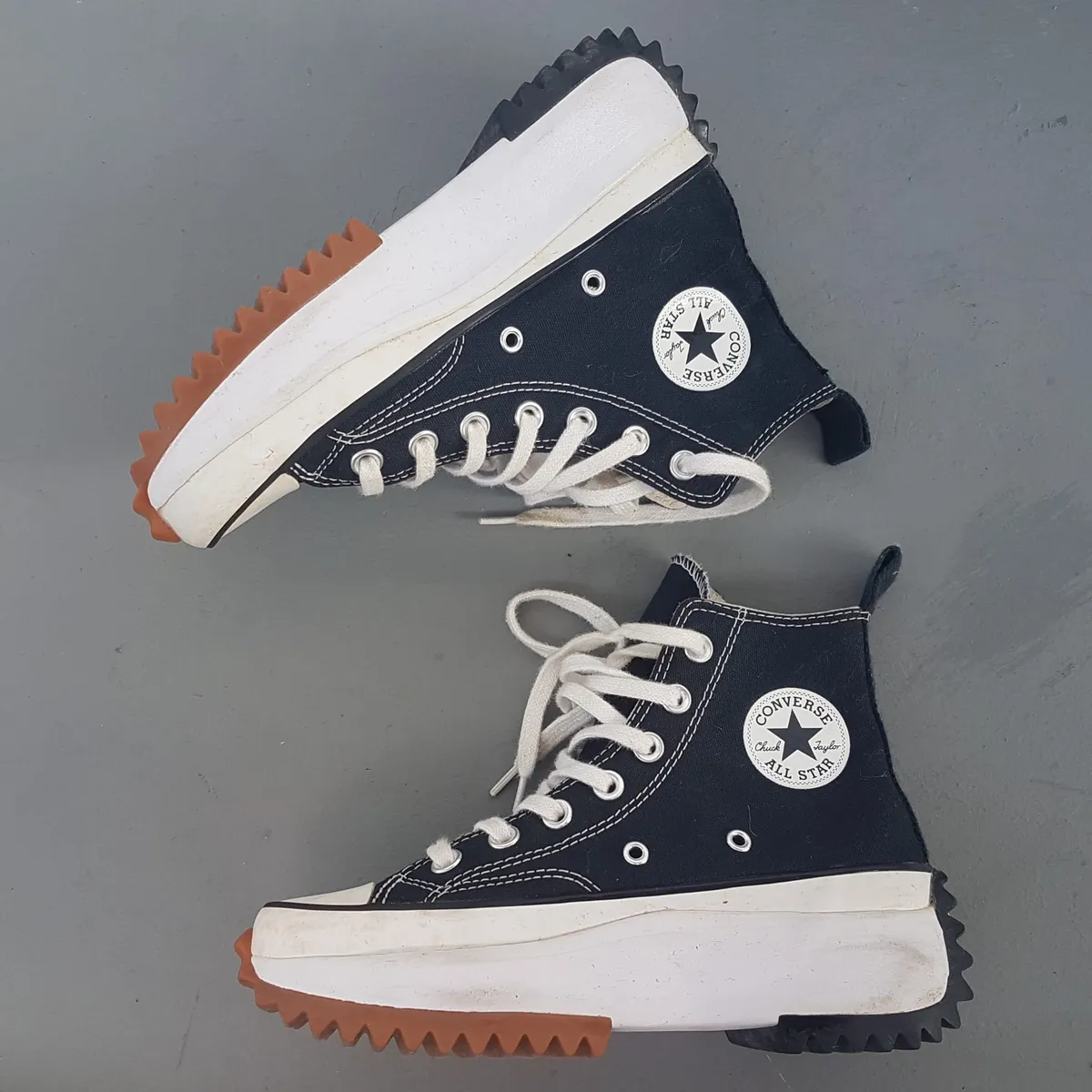 Converse Exclusive Converse Run Star Hike Trainers, US 5.5, UK 4, EUR 36, RETAIL $213, Cool Black & White Chucky Platform Shoes, Hi Boots, Converse x JW Anderson High Top Sneakers, Luxury Living, Pop Culture, Hip Hop, Rock Star, Cult Street Fashion, Roadster - Photo 6