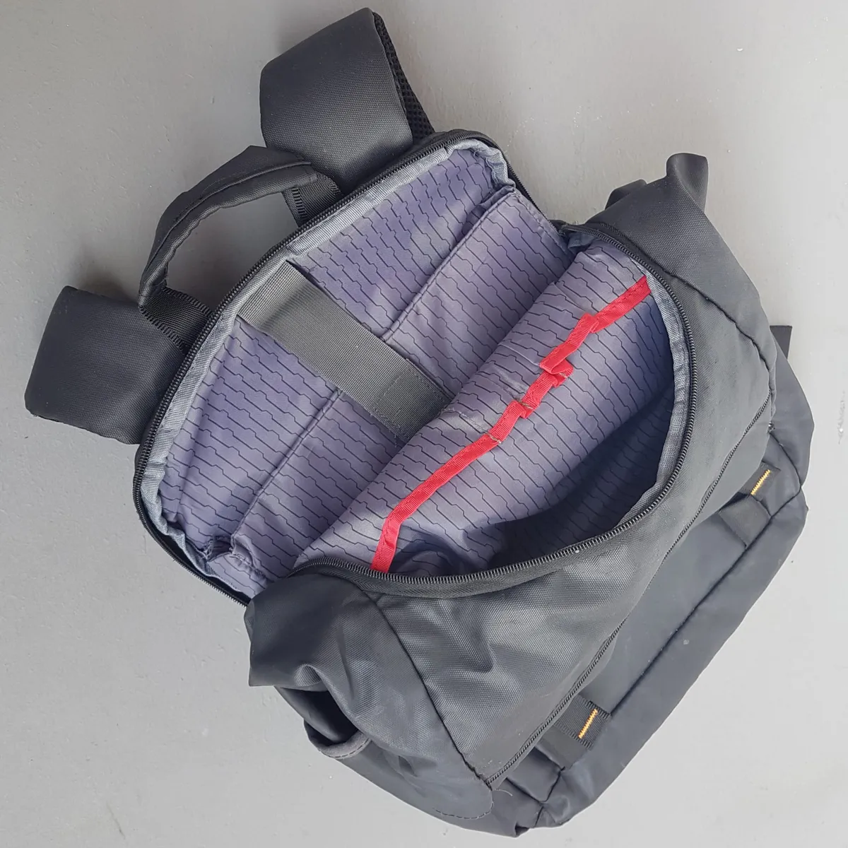 OGIA Exclusive OGIO Backpack, Grayish Black Haversack, Cool Nylon Fold-Over Flap Rucksack, Cosmopolitan, Dual Front Buckle, Laptop Bag, Padded Back, Sophistication, Streetwise, Pop Culture, Urban Style, Timeless Appeal, Everyday Fashion - Photo 5
