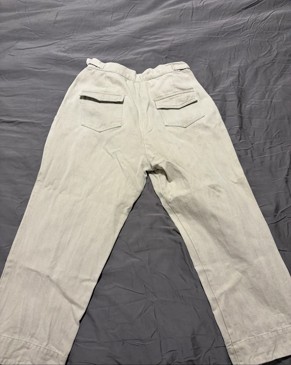 The Editor’s Market High-Rise Pleated Pants - Taupe - Photo 2