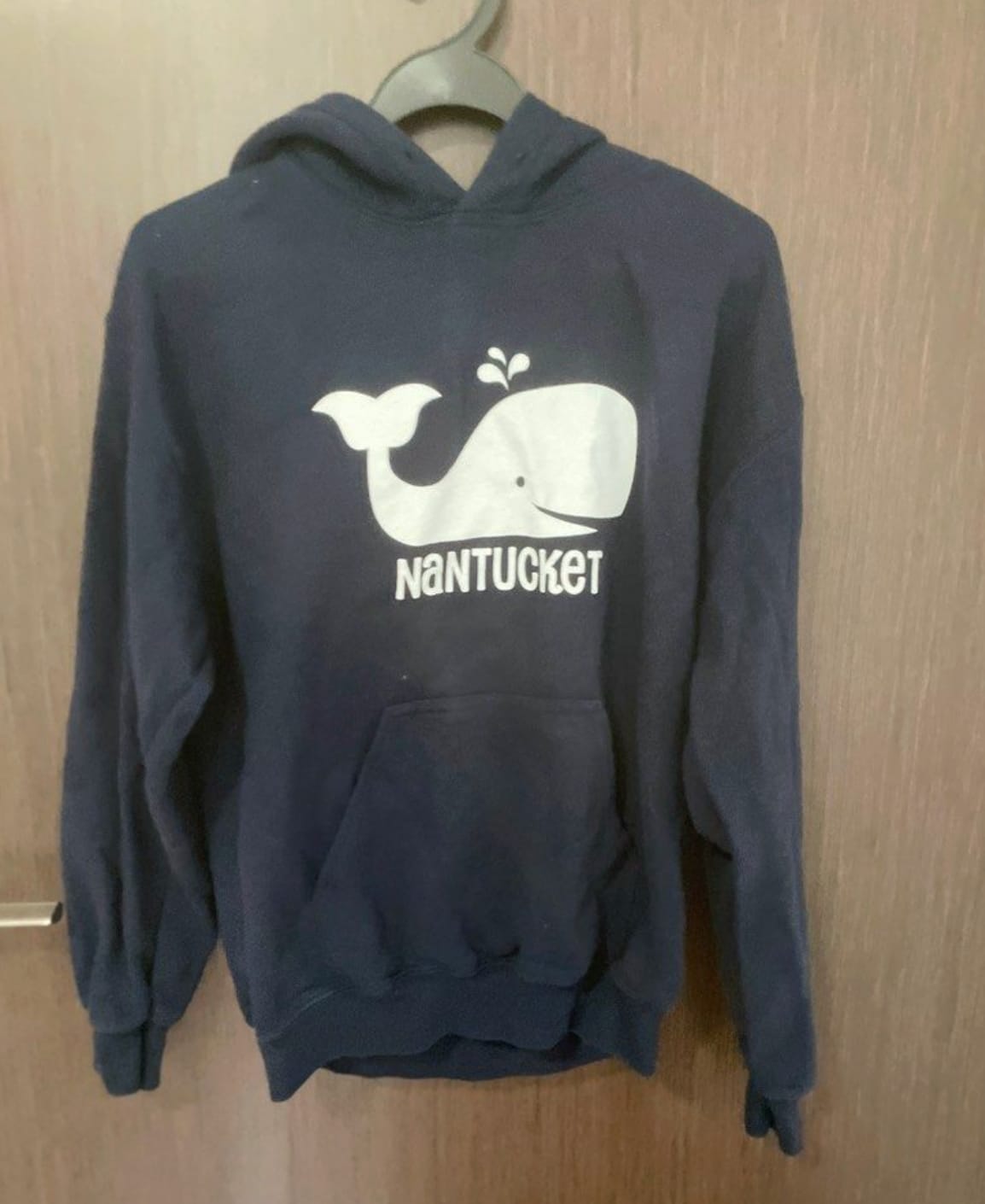 Cozy Nantucket Whale Hoodie