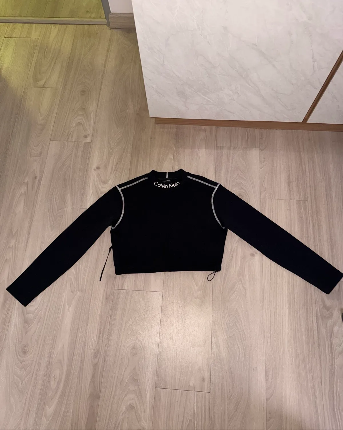 Calvin Klein Black Long Sleeve Top
