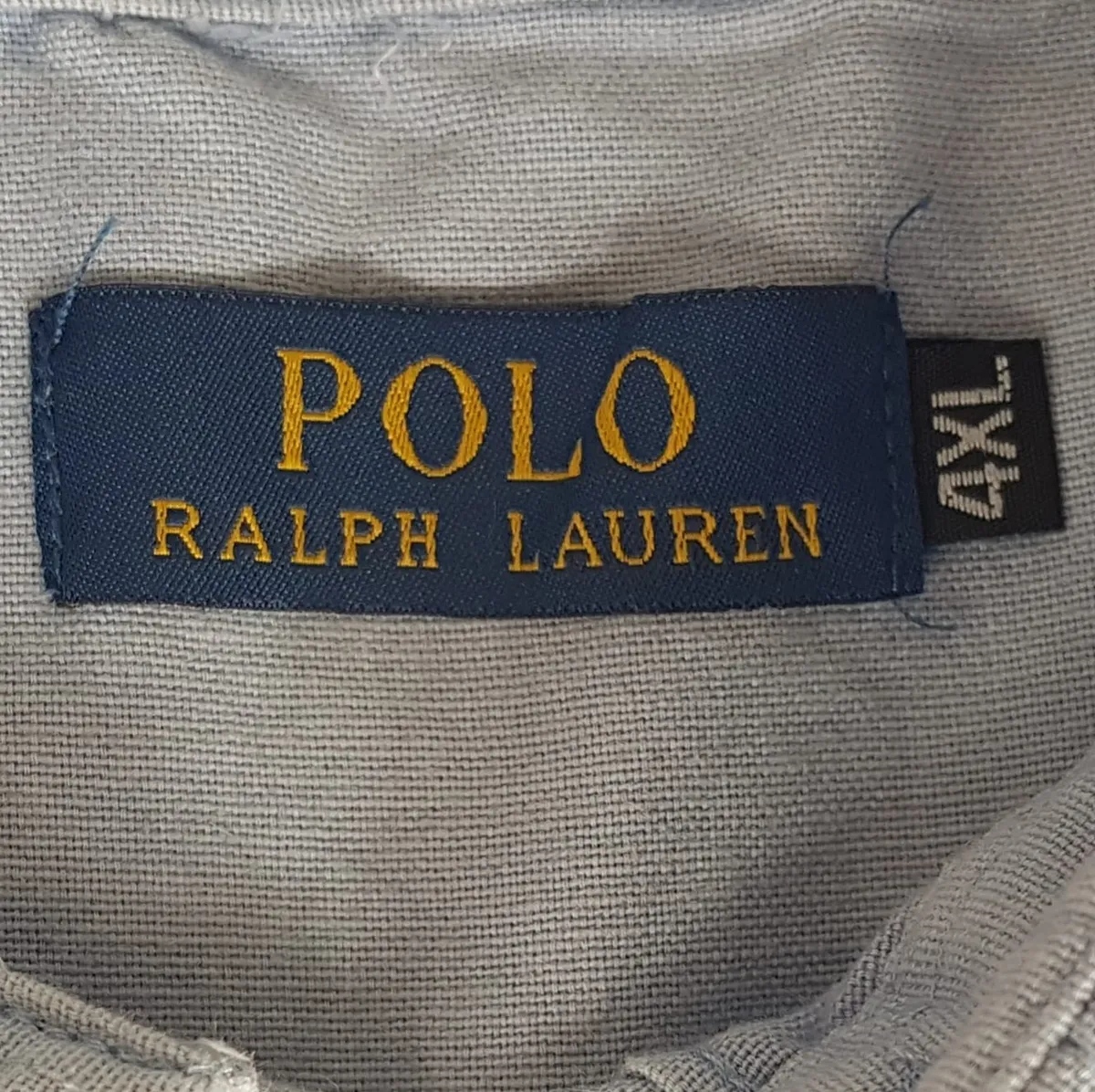 Ralph Lauren Retro Ralph Lauren Long Sleeved Shirt, Size 4XL, Smart Oxford Shirt, Original POLO by Ralph Lauren Designer Apparel, Light Blue Top, Cosmopolitan, Embroidered RL Polo Logo, All American, Luxury Lifestyle, Urban Style, Timeless Appeal, Cult Street Fashion - Photo 4