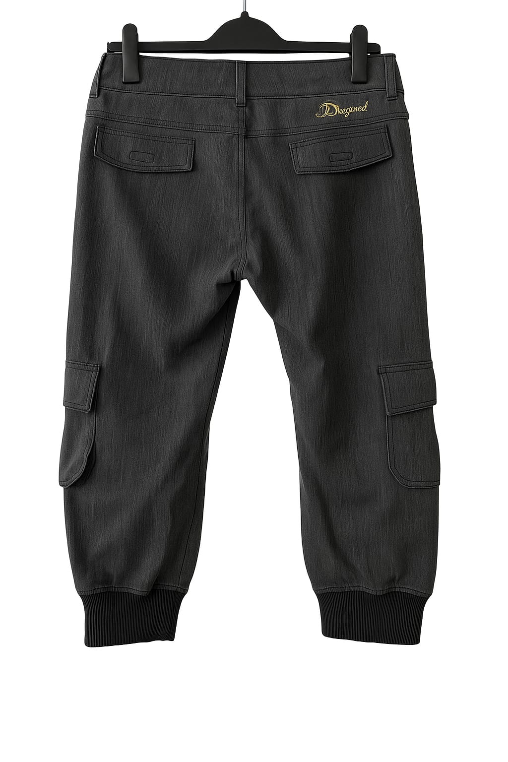 Desigual DESIGUAL Grey Tweed Capri Cargo Joggers (EUR 30) - Photo 4