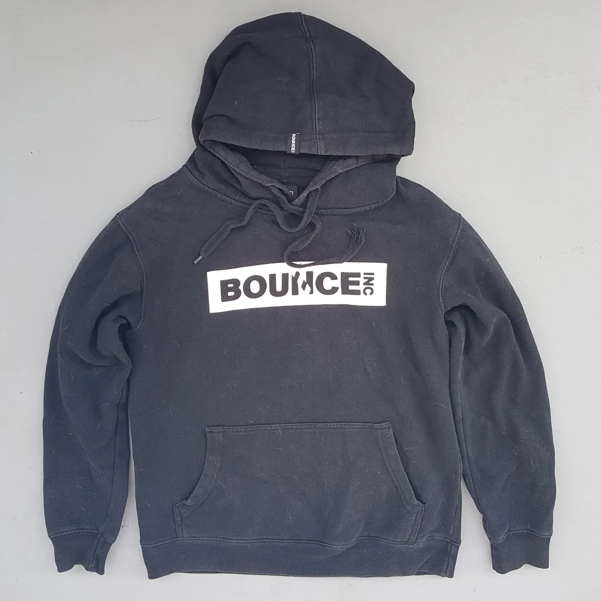 BOUNCE INC Original BOUNCE INC Hoody Pullover, Flight Hardware, Black XXS Sweater, Vibrant Free Jumping Revolution, Cosmopolitan, Hooded Jumper, Cool Outerwear, Sleek Designer Hoodie, Tracksuit, Warm Jacket, Timeless Appeal, Urban Style, - Photo 3