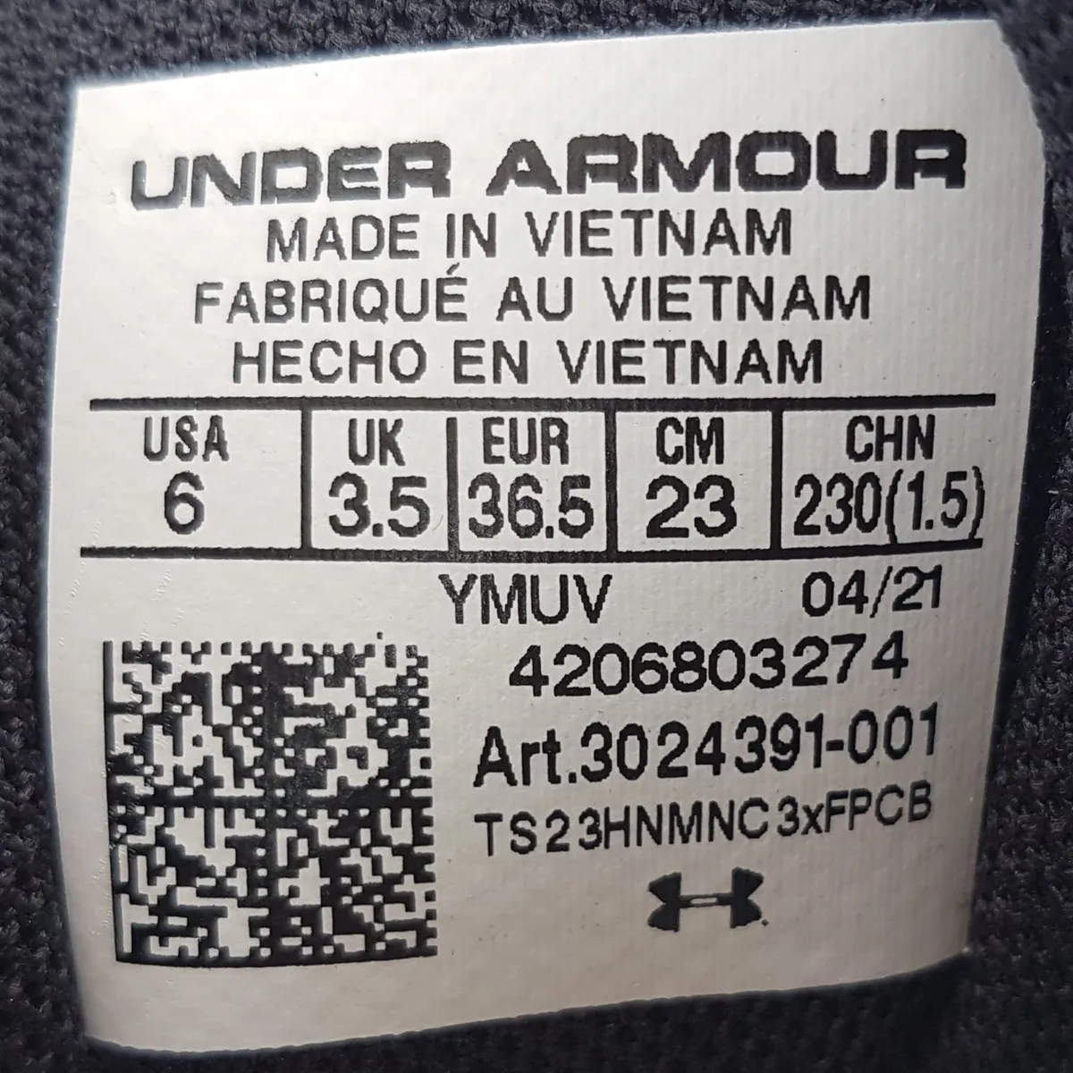 Under Armour Original UNDER ARMOUR Designer Sneakers, UA HOVR Sonic 4 Pride Shoes, US 6, UK 3.5, EUR 36.5, CM 23, Cosmopolitan, Black with Vibrant Rainbow Gradient Midsole, Pattern Inner Collar, Timeless Appeal, Urban Style, Pop Culture, Roadster, Cult Street Fashion - Photo 4