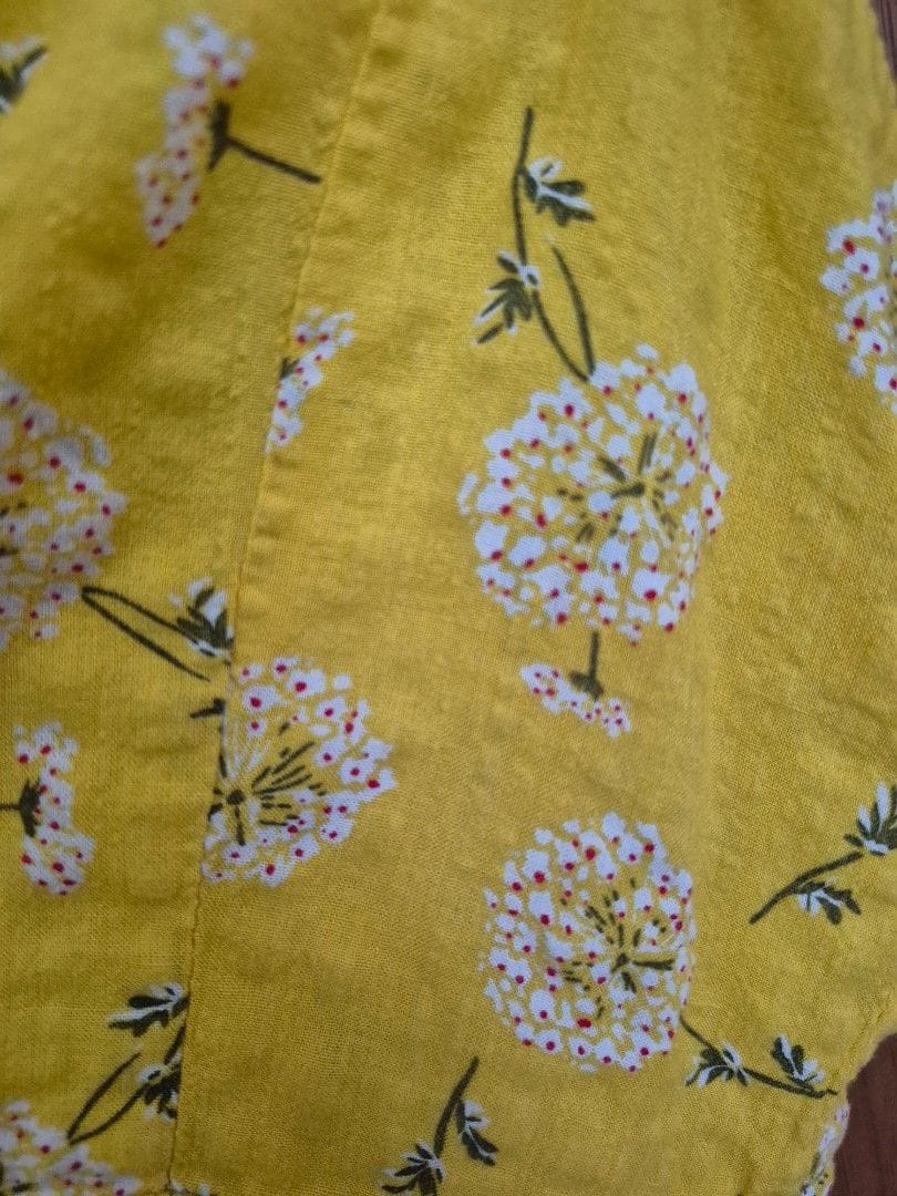 QED London Sunny Vibes QED London Yellow Floral Dress - UK 8 - Photo 6